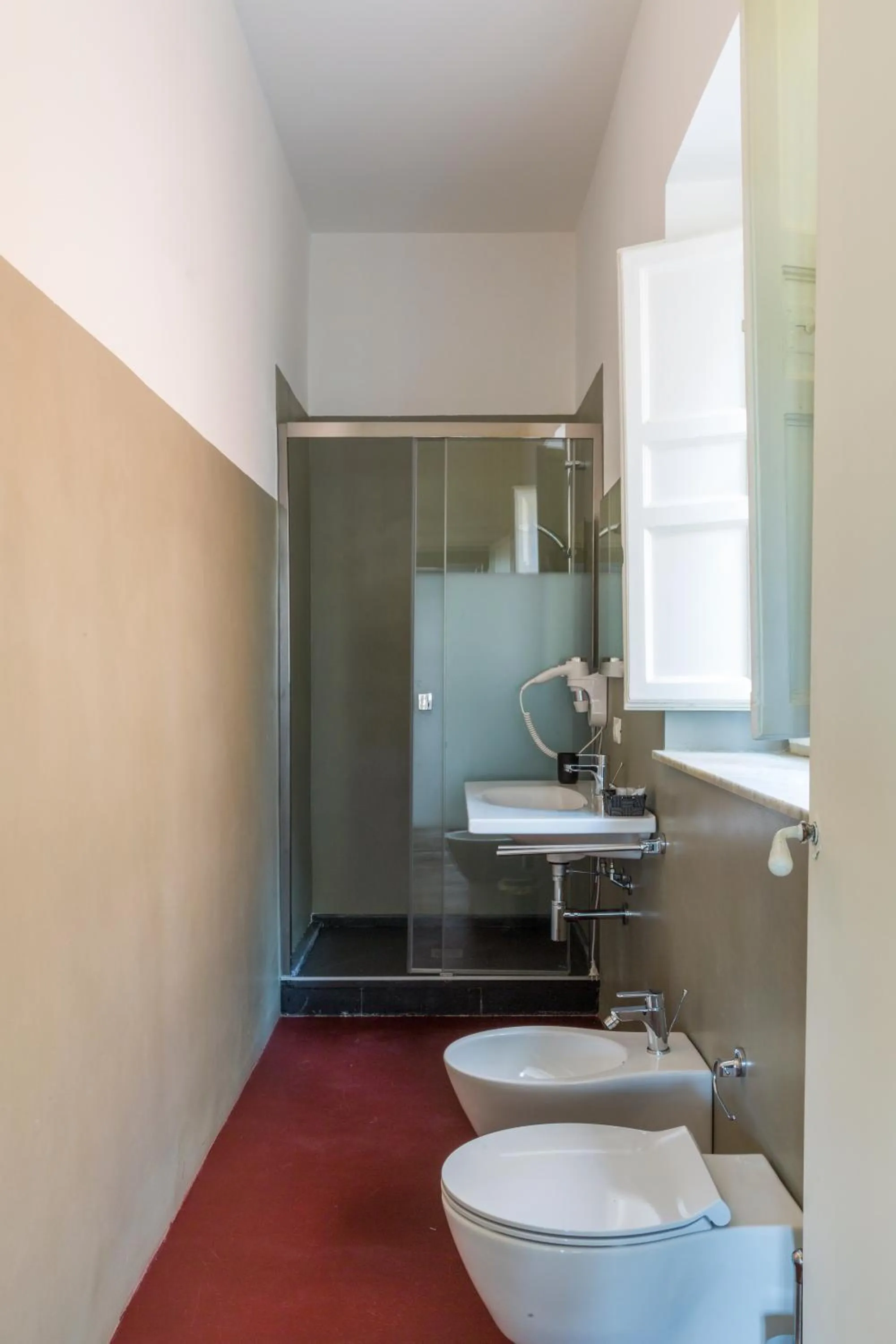 Shower in B&B Palazzo Corselli