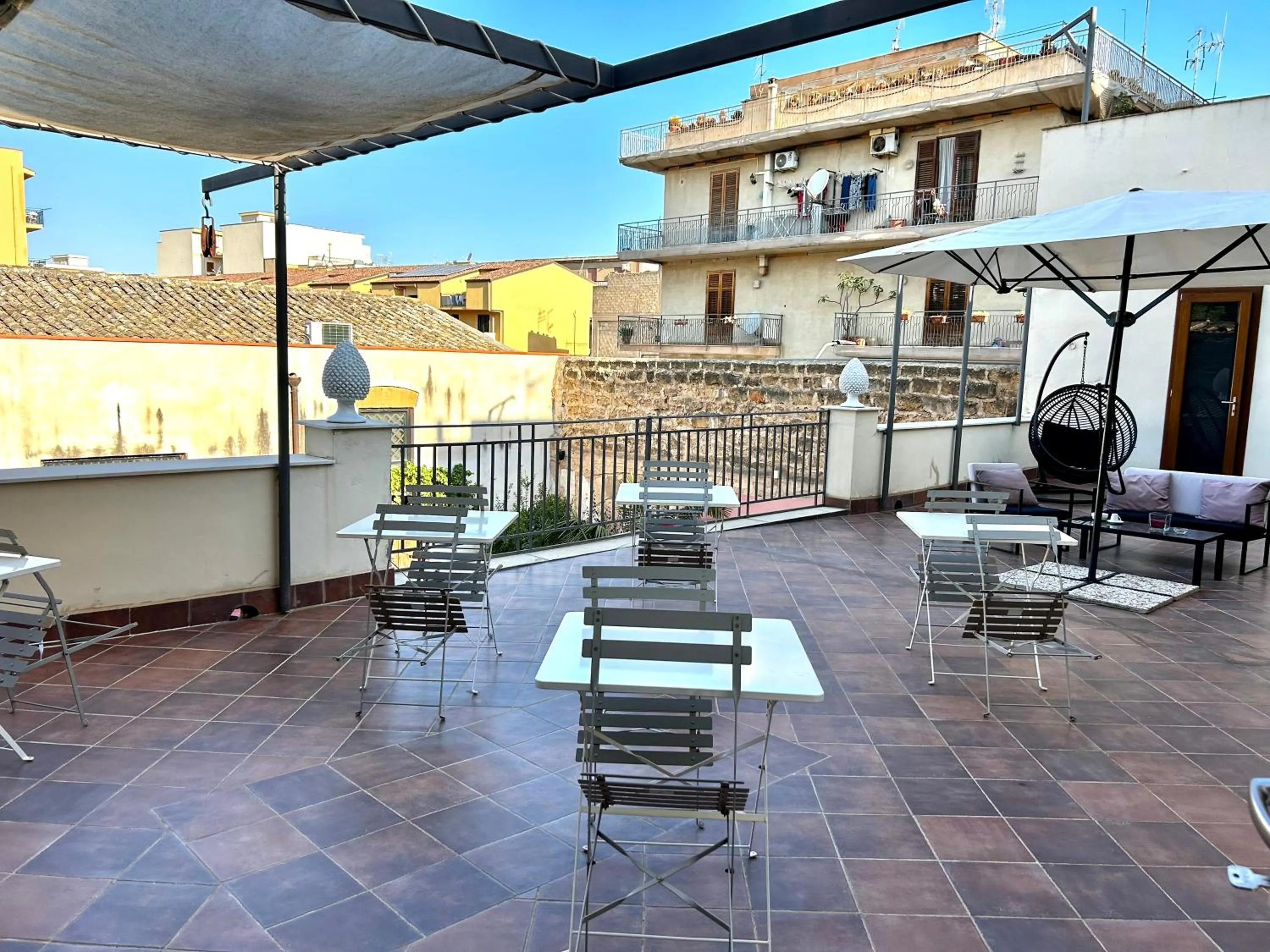 Balcony/Terrace in B&B Palazzo Corselli
