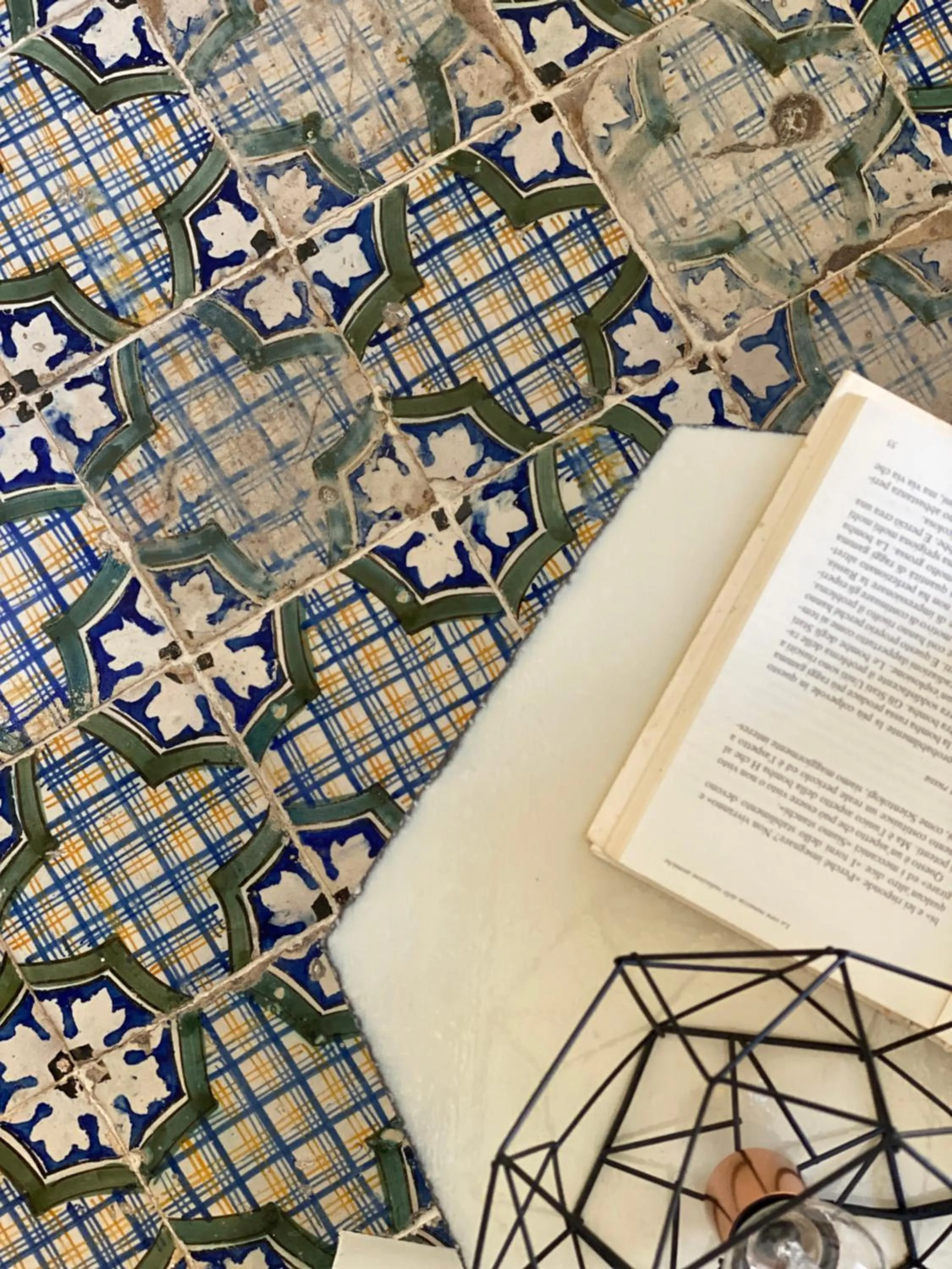 Decorative detail in B&B Palazzo Corselli