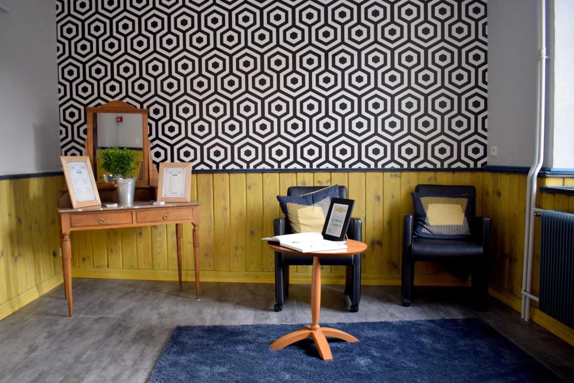 Lobby or reception in logis hôtel restaurant Le rendez-vous des Copains