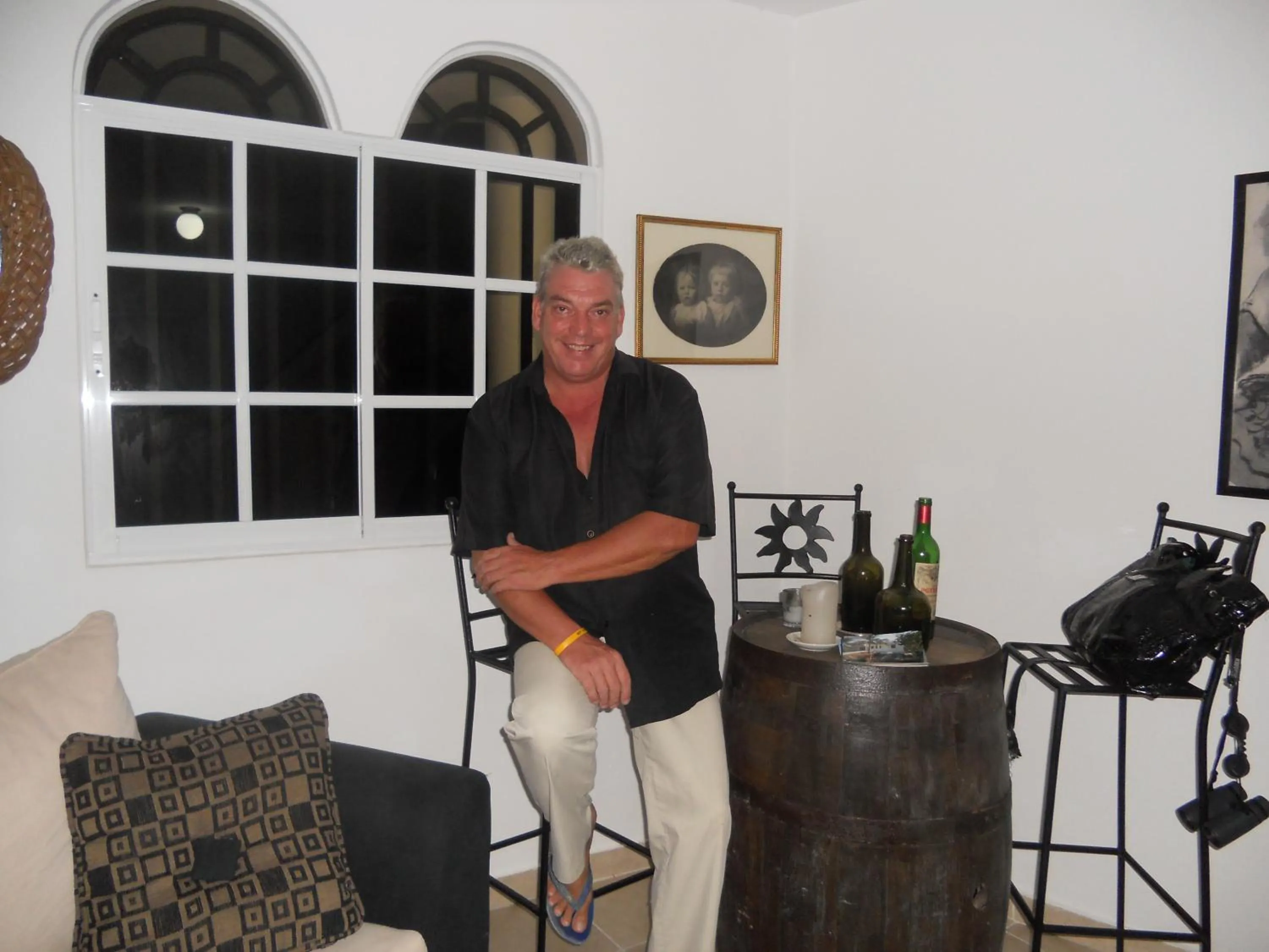 Patio in Guesthouse Villa La Isla