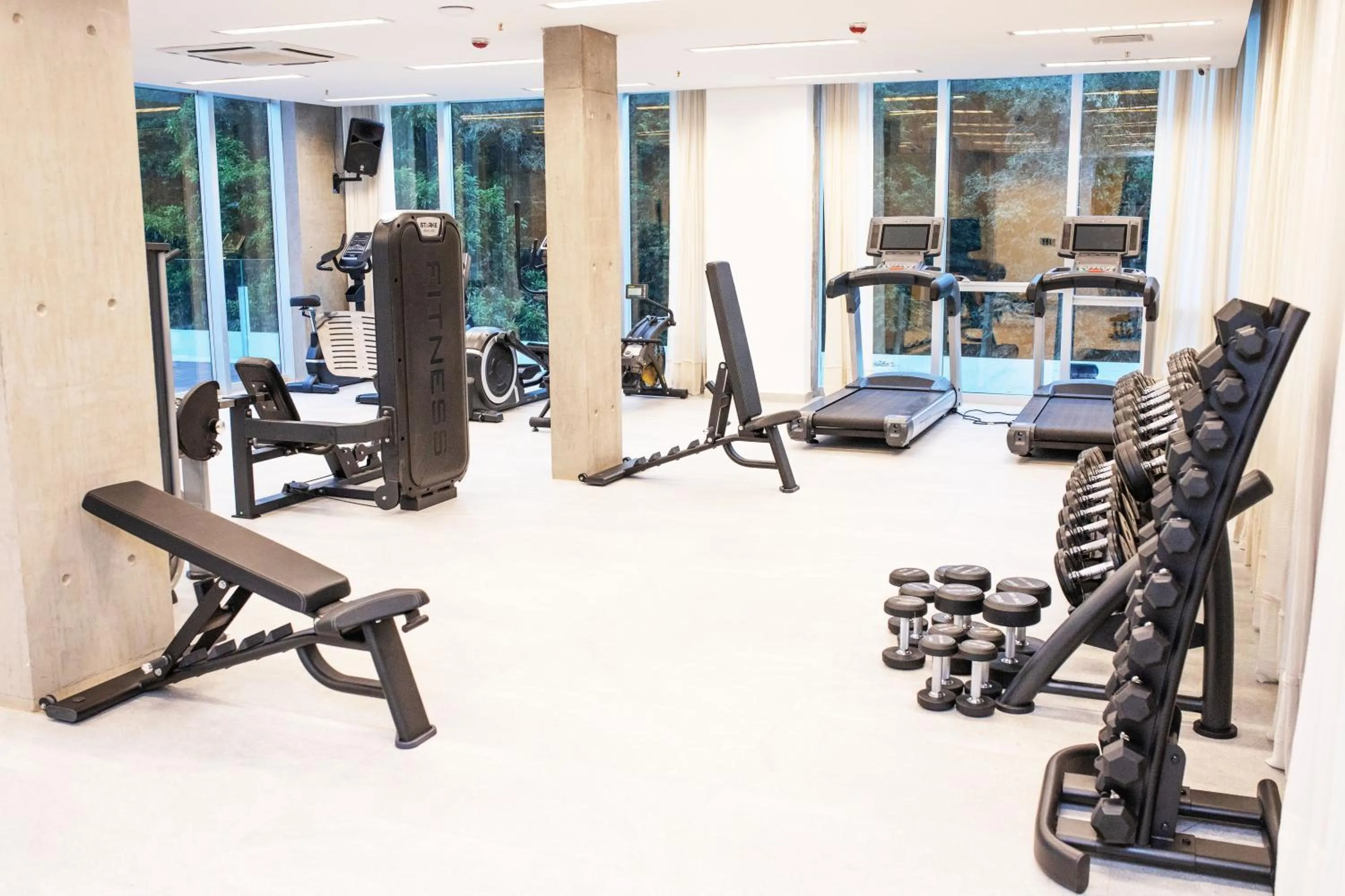 Fitness centre/facilities in O2 Hotel Iguazu