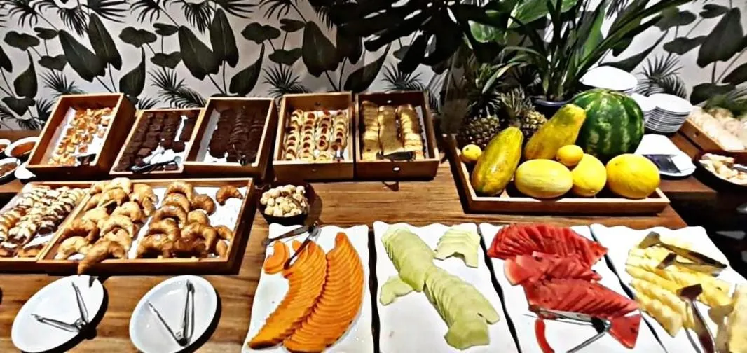 Breakfast in O2 Hotel Iguazu