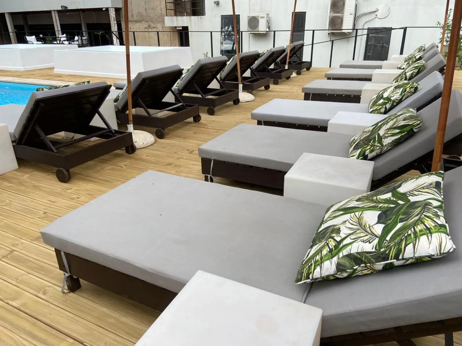 sunbed in O2 Hotel Iguazu