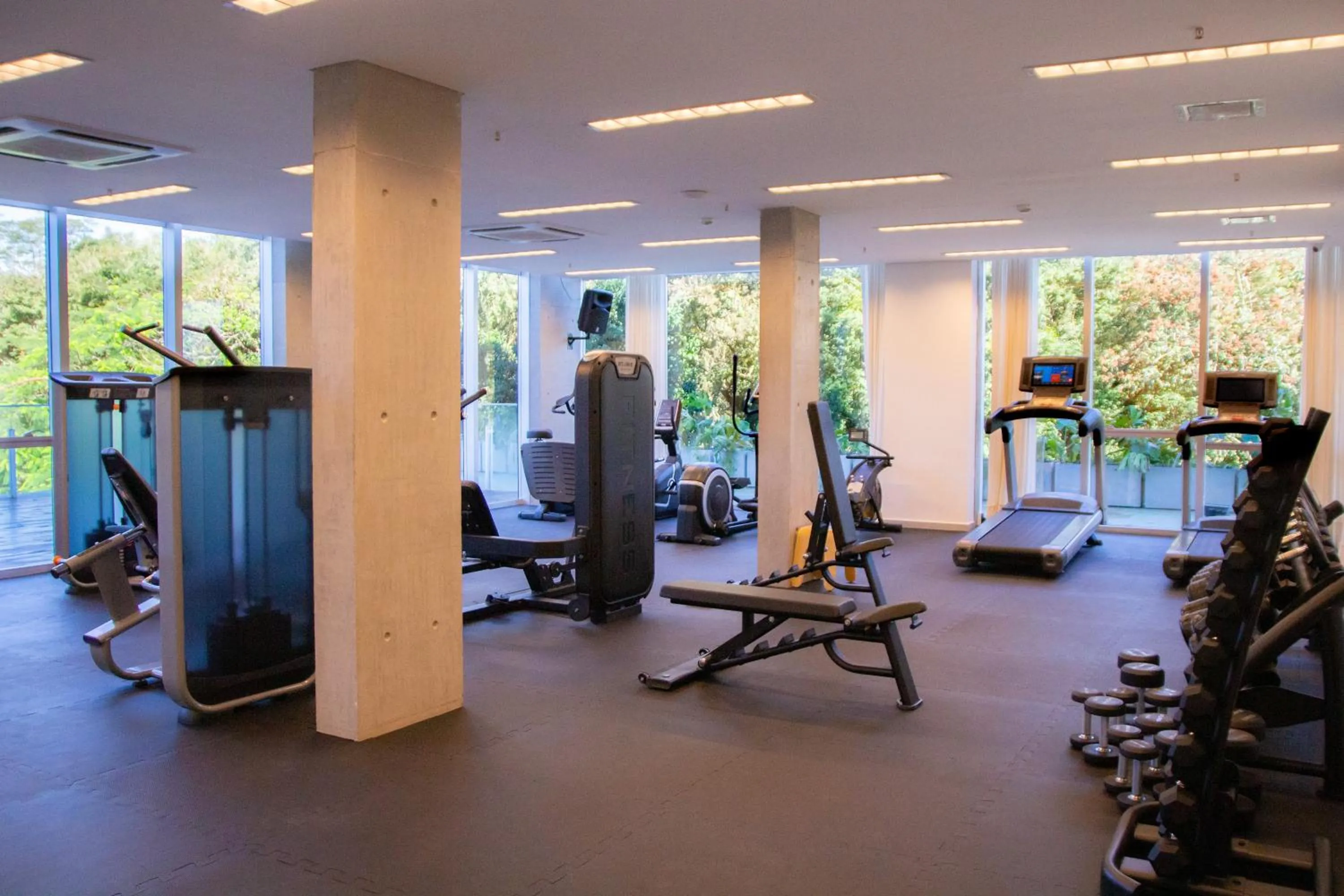 Fitness centre/facilities in O2 Hotel Iguazu