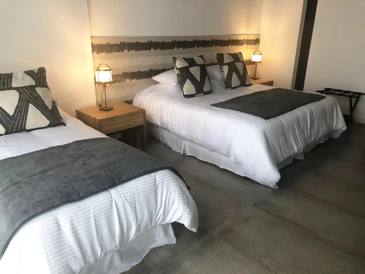 Bed in O2 Hotel Iguazu