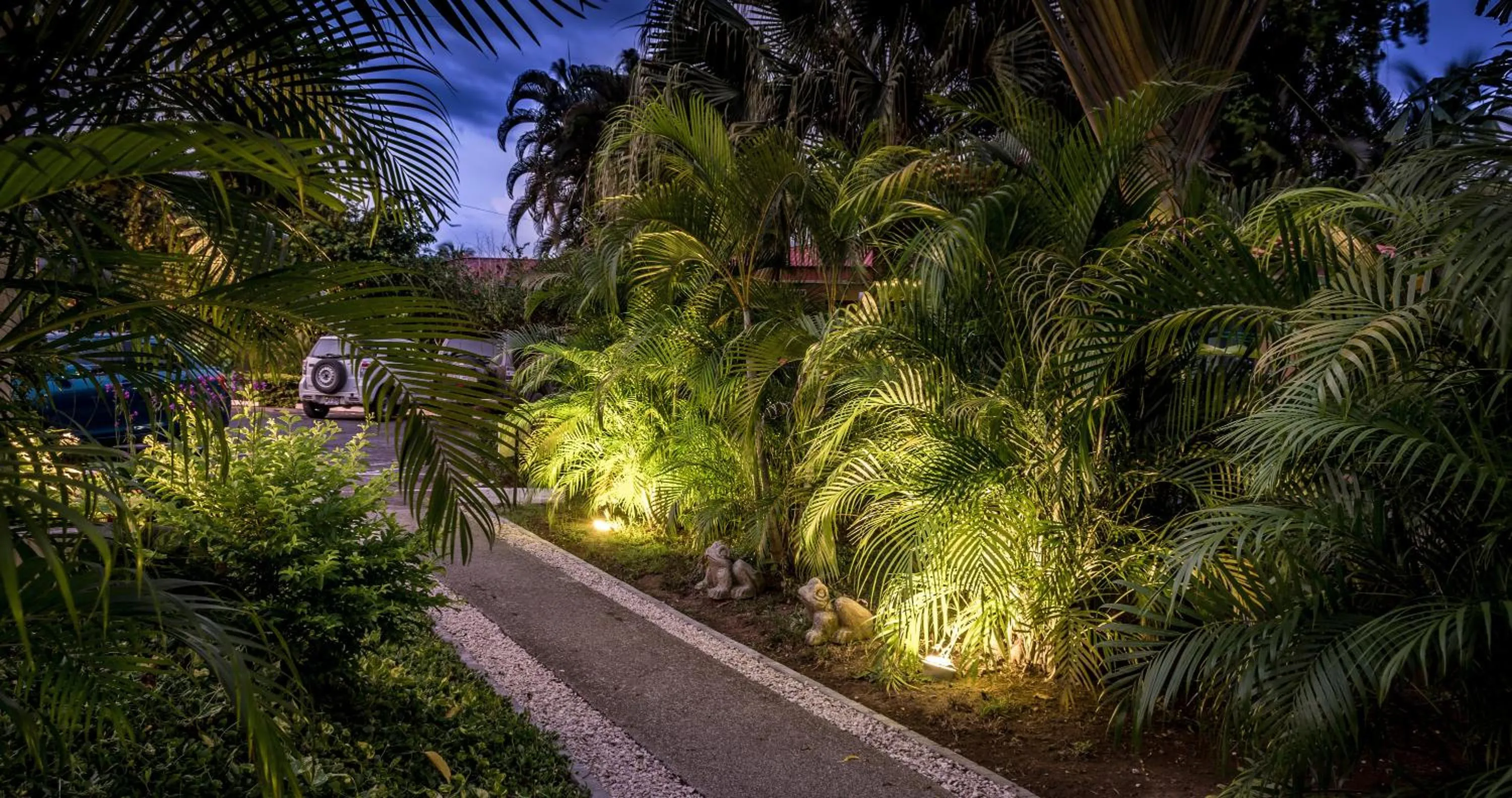 Garden in Villa Creole