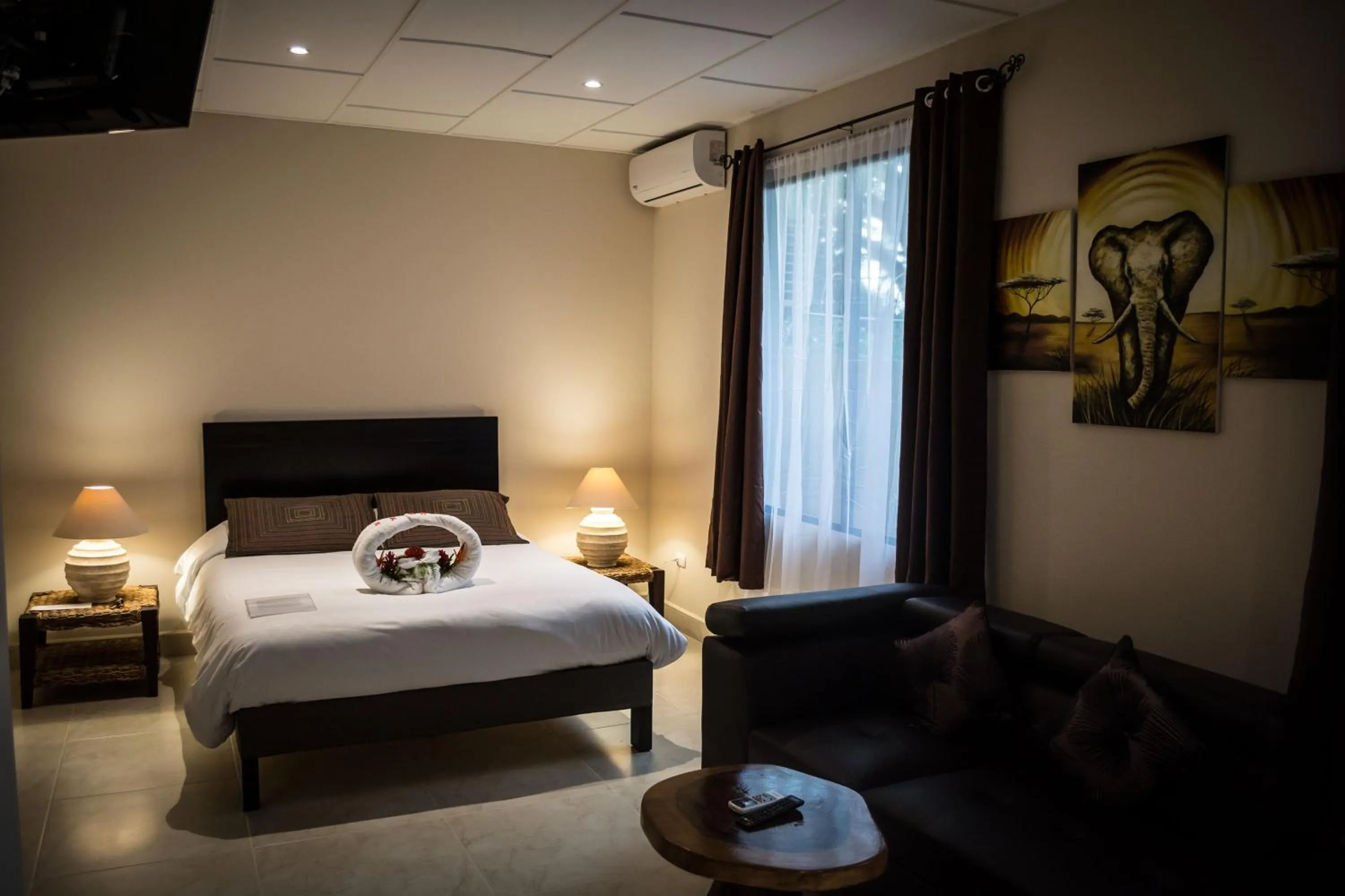 Bedroom, Bed in Villa Creole