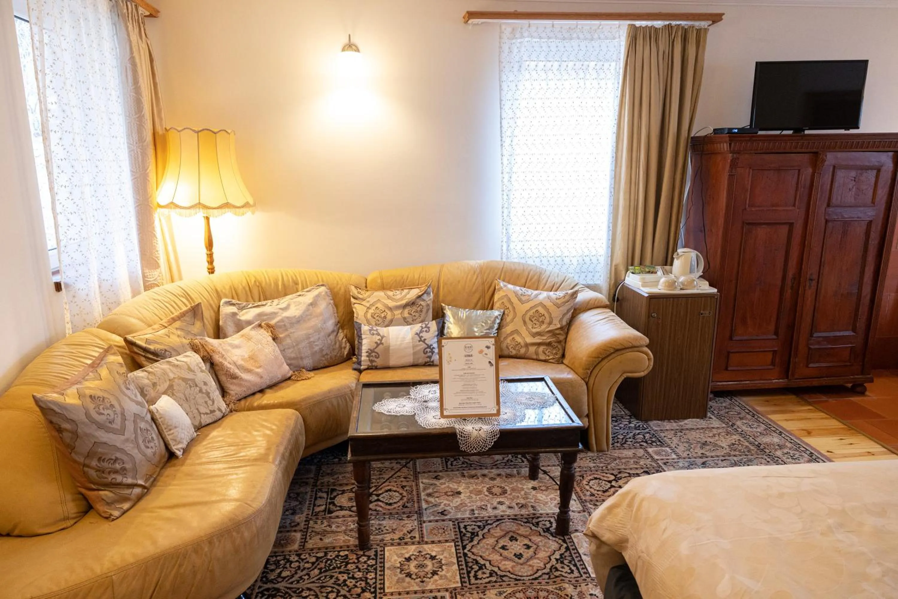 Living room in Nomad Hotel & Glamping