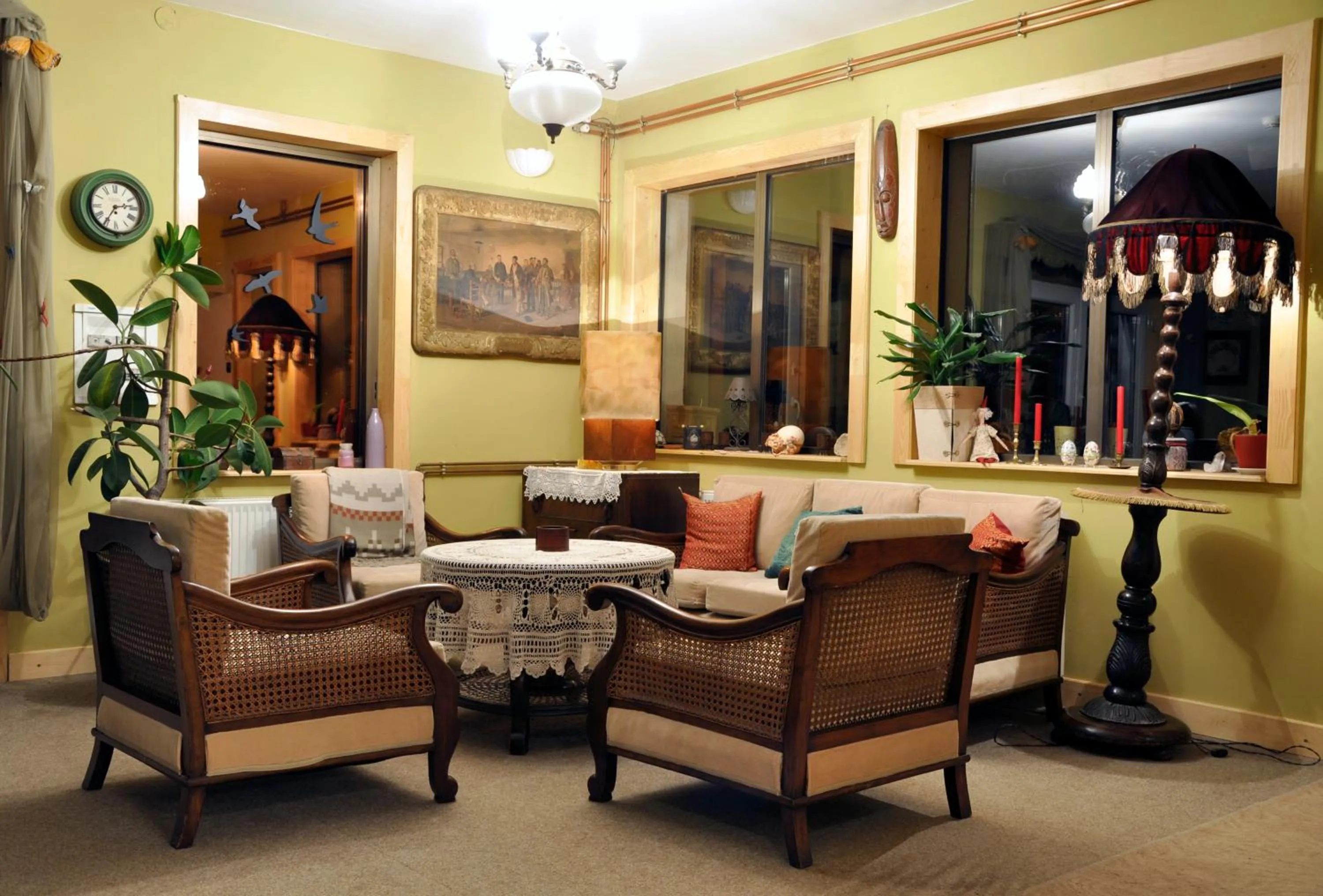 Lobby or reception in Nomad Hotel & Glamping