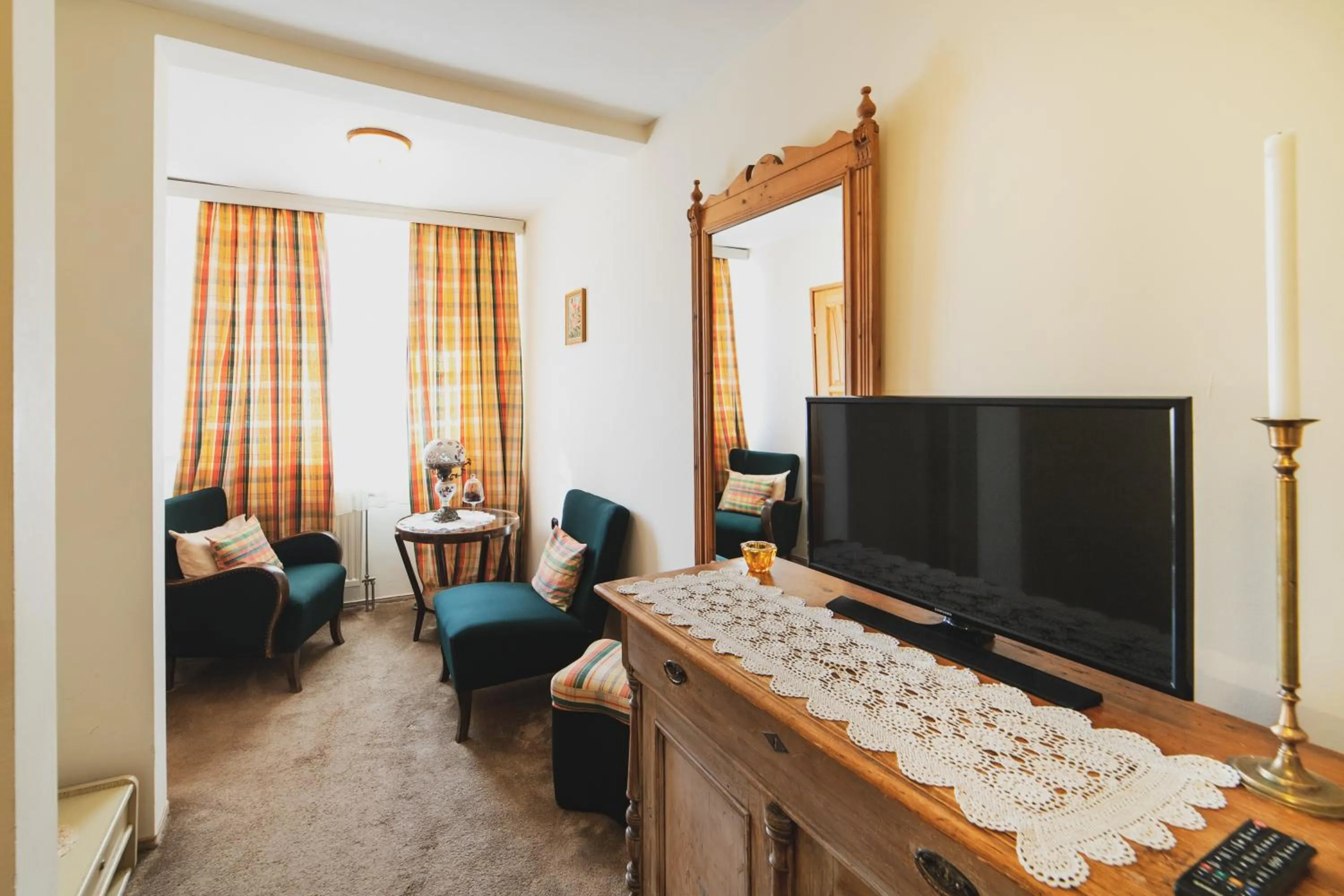 Living room in Nomad Hotel & Glamping