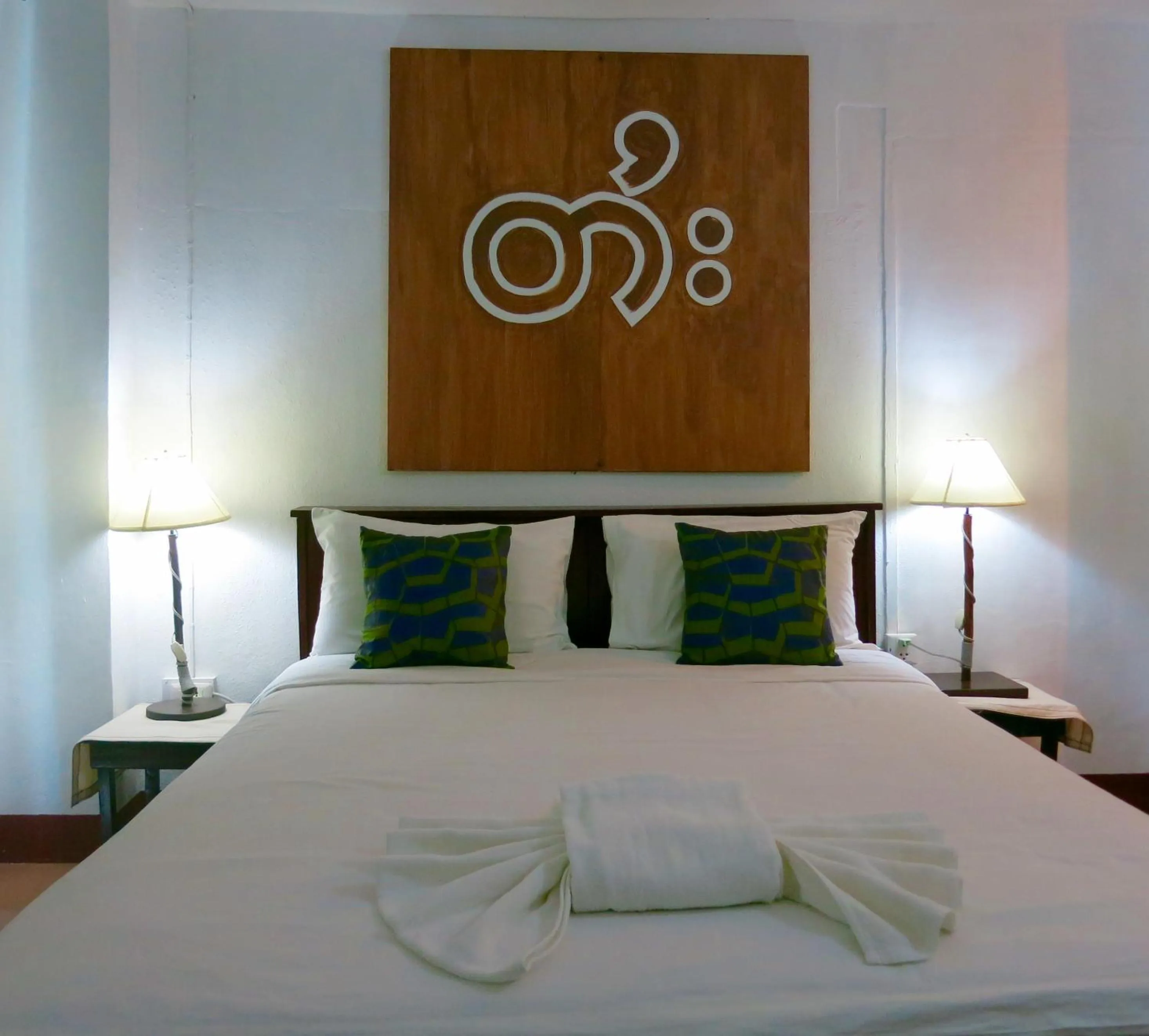 Decorative detail, Bed in Yoont Hotel