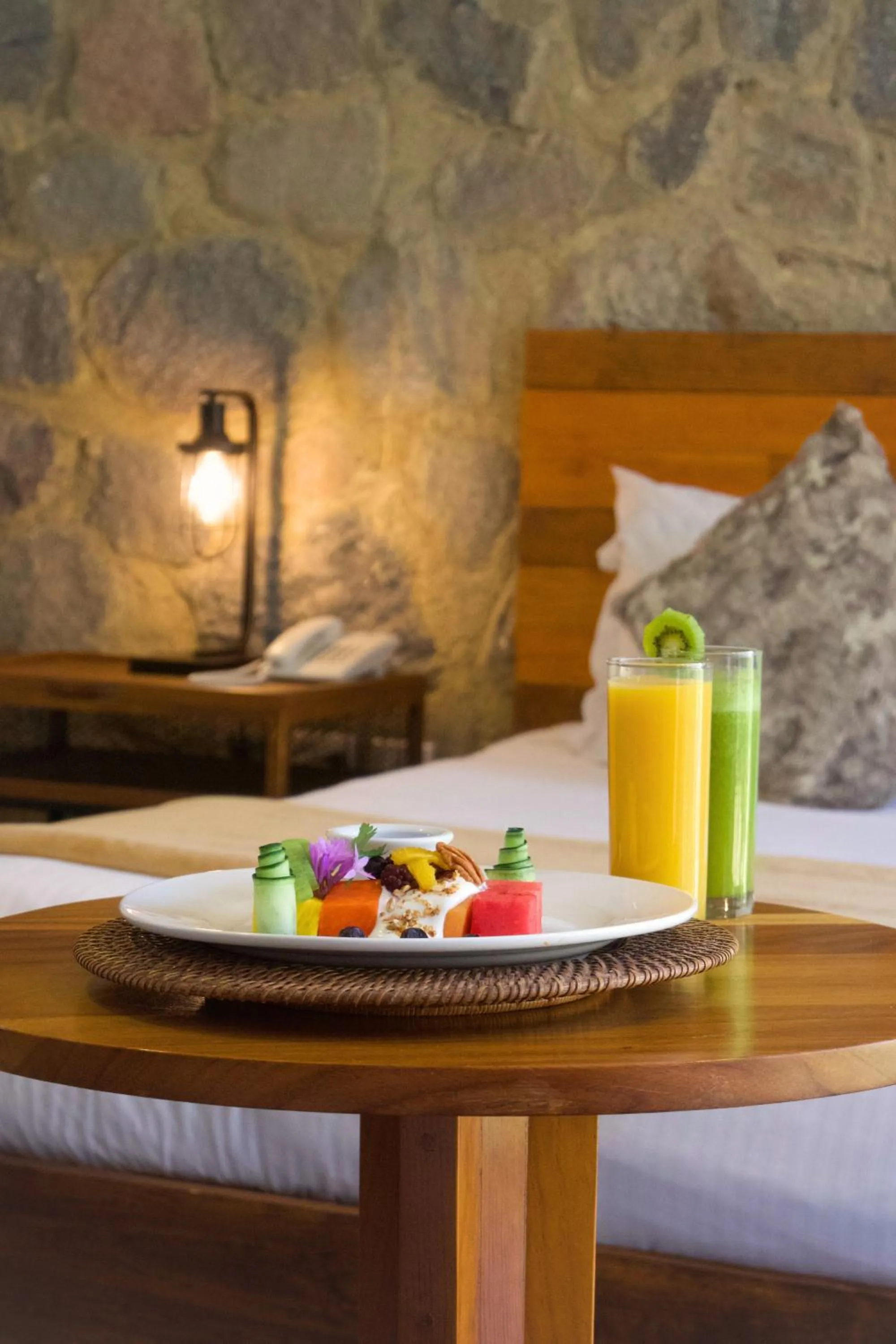 Continental breakfast in Hotel Boutique Camino Del Bosque