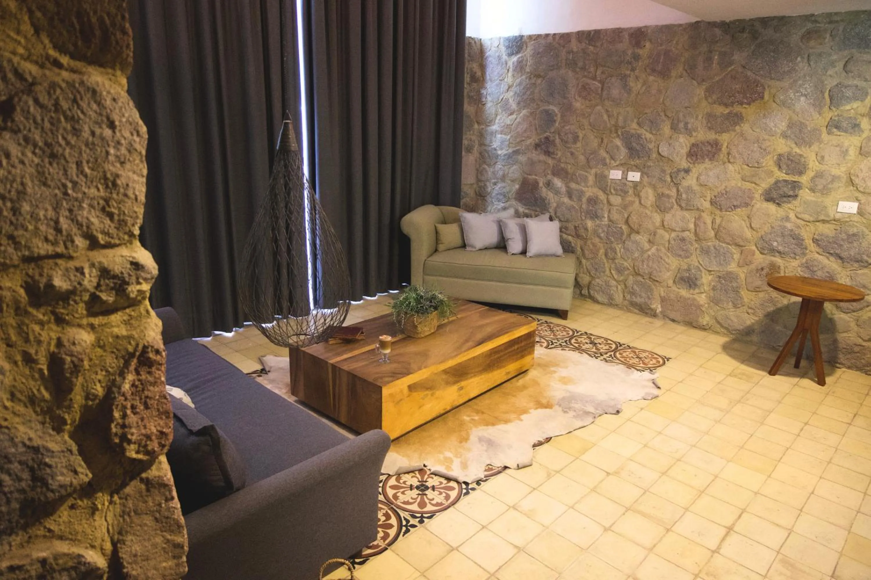 Living room in Hotel Boutique Camino Del Bosque