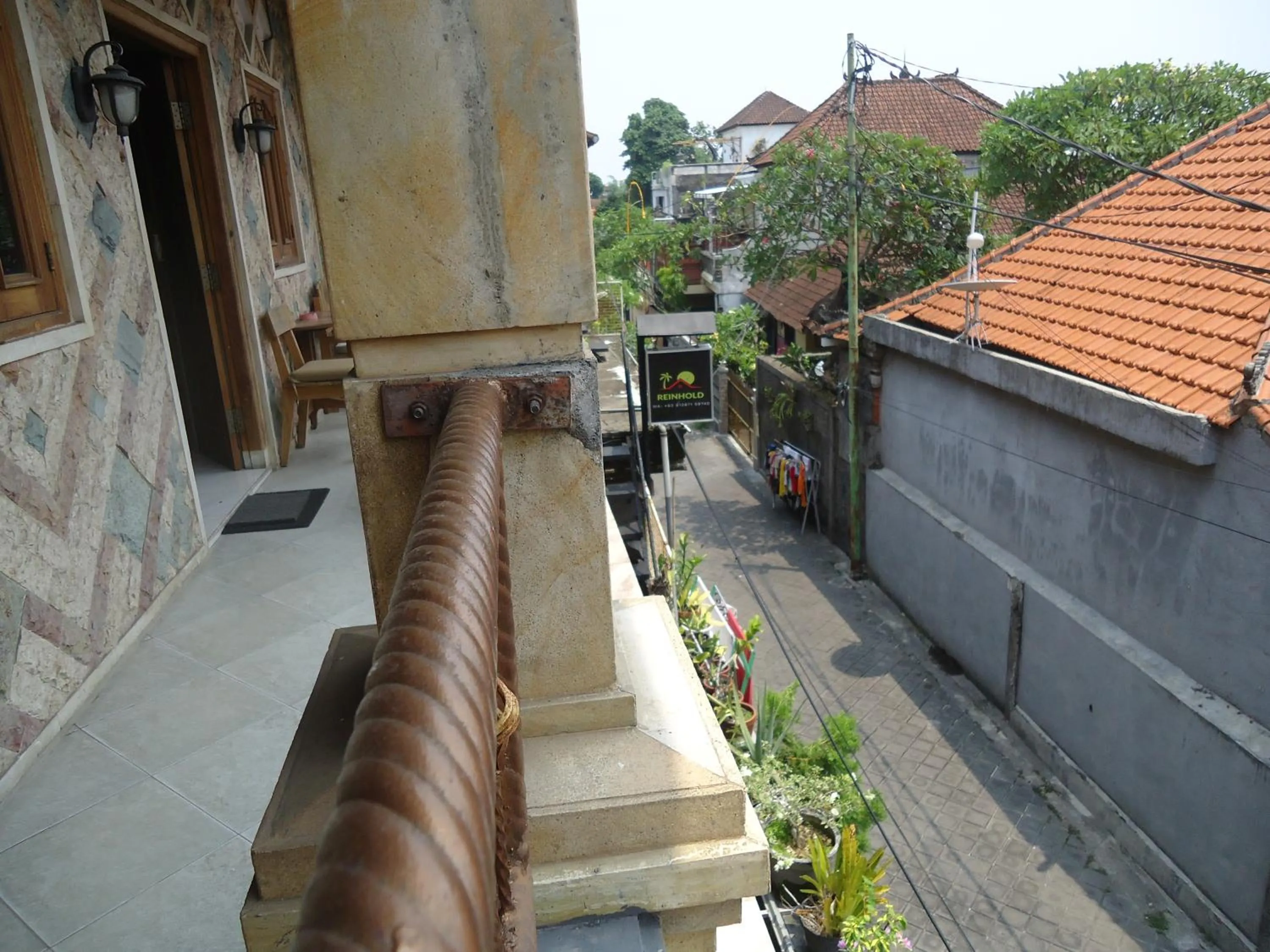 Balcony/Terrace in The Reinhold Guesthouse Bali