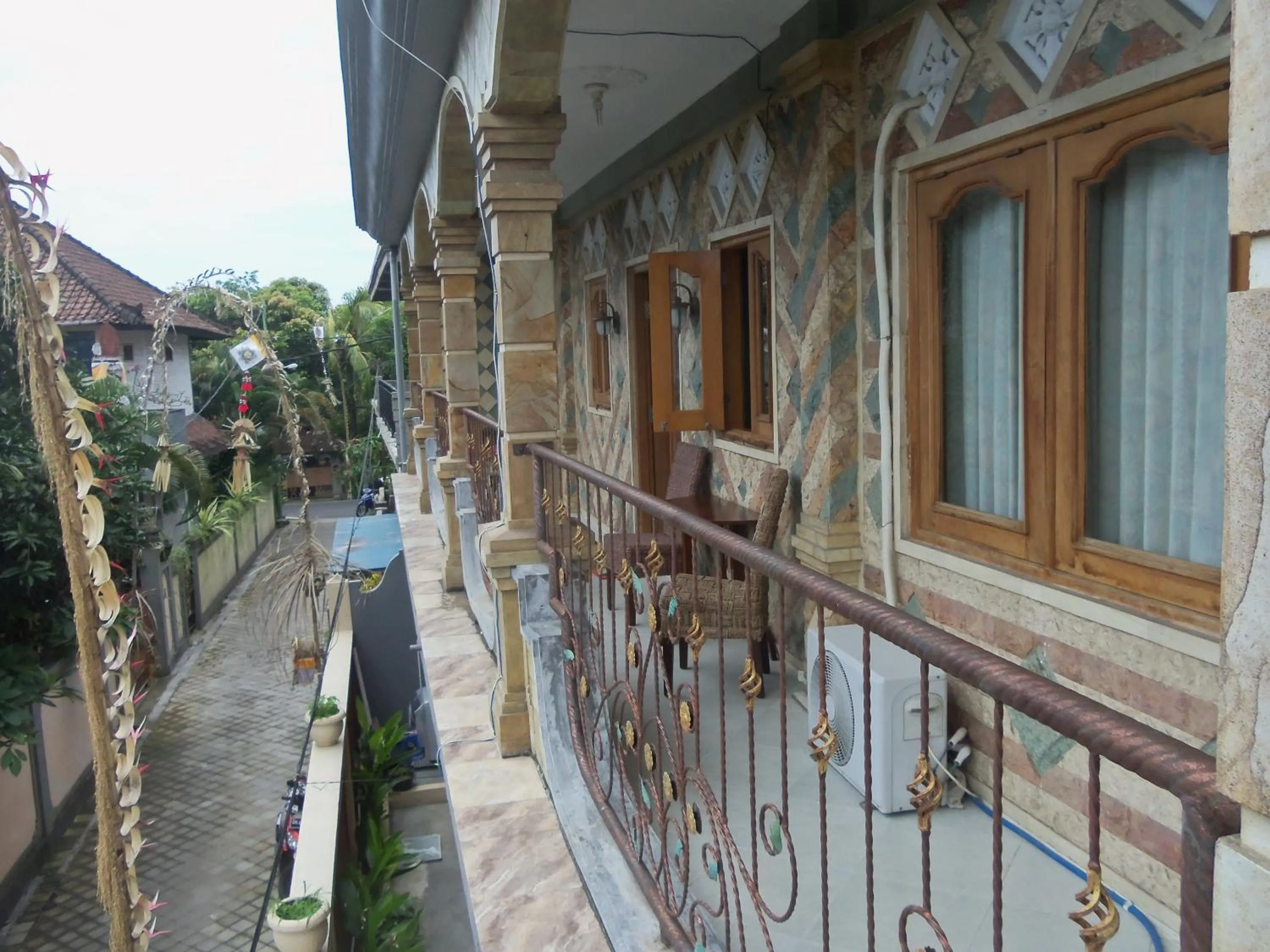 Balcony/Terrace in The Reinhold Guesthouse Bali