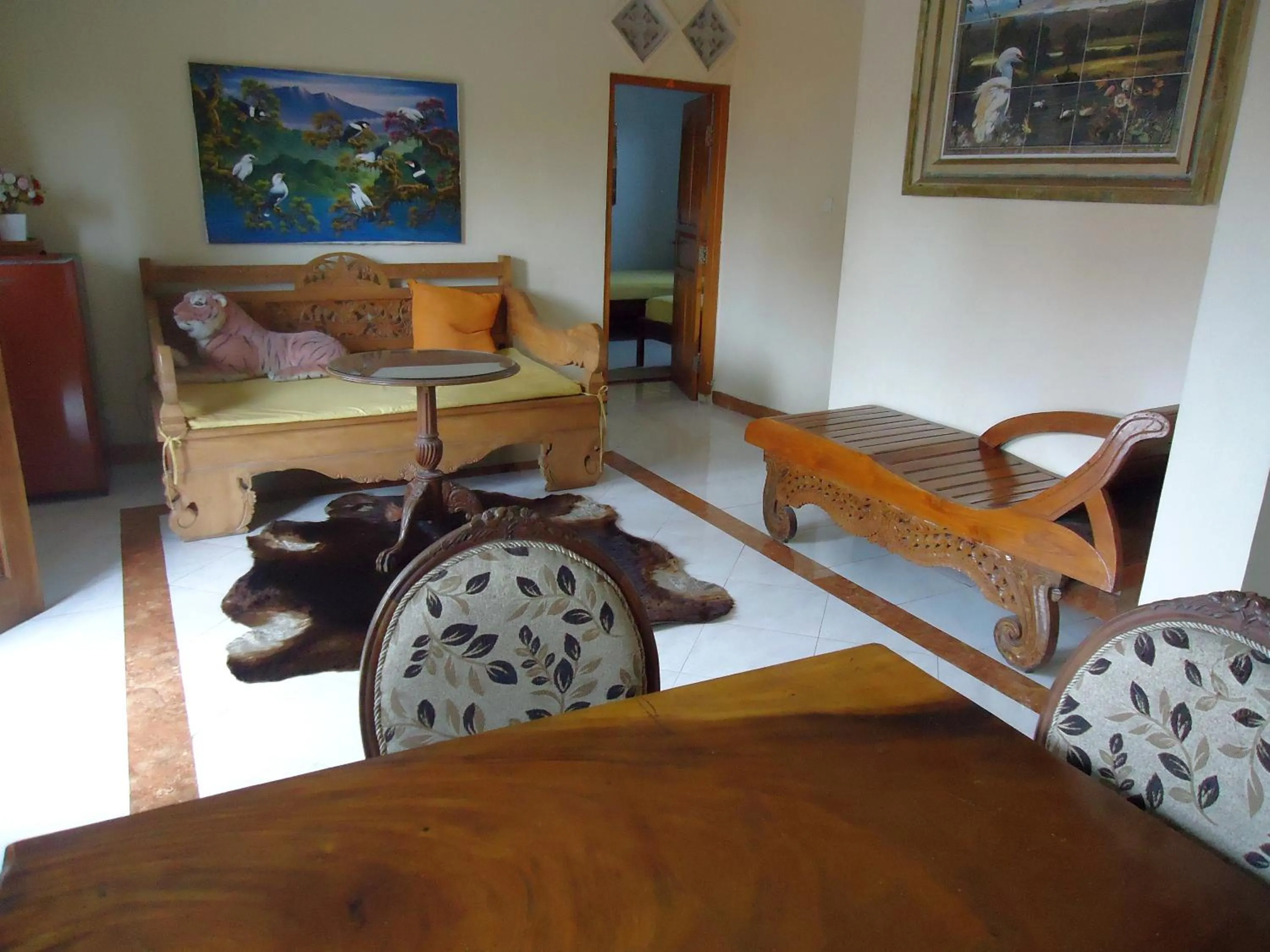 Living room in The Reinhold Guesthouse Bali