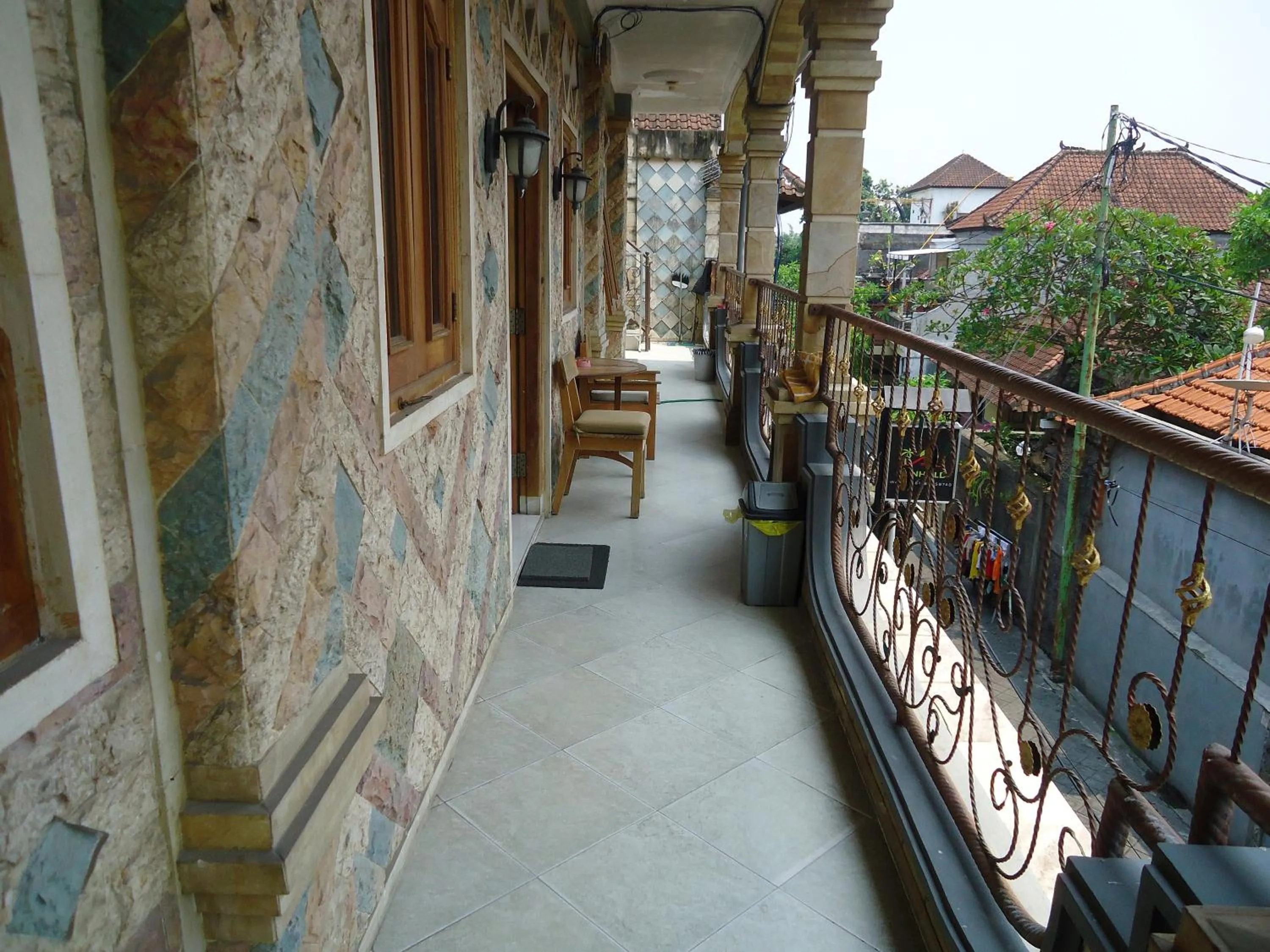 Balcony/Terrace in The Reinhold Guesthouse Bali
