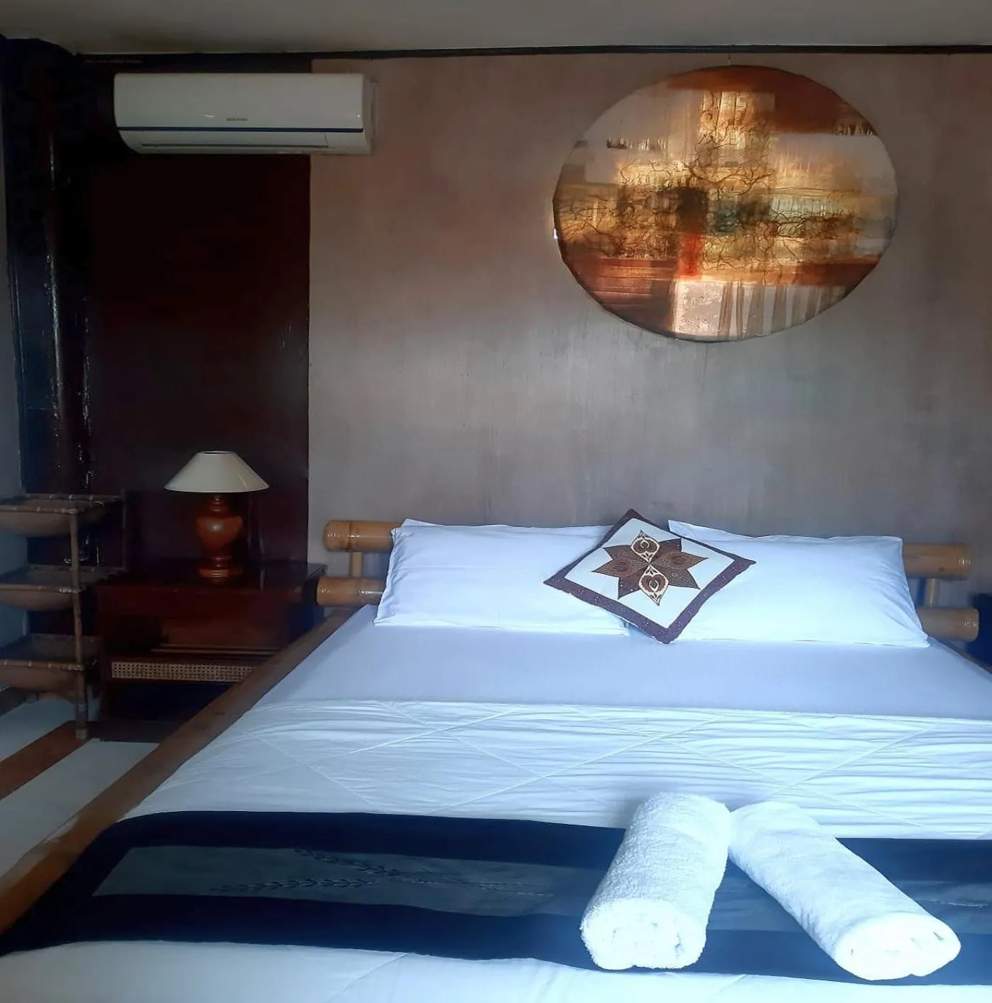 Bed in The Reinhold Guesthouse Bali