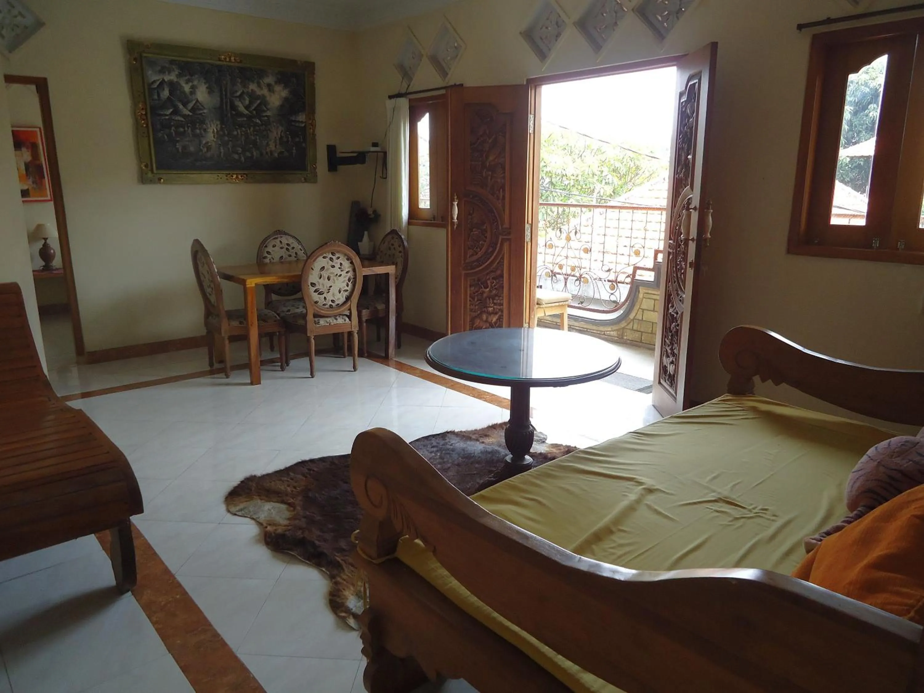 Living room in The Reinhold Guesthouse Bali