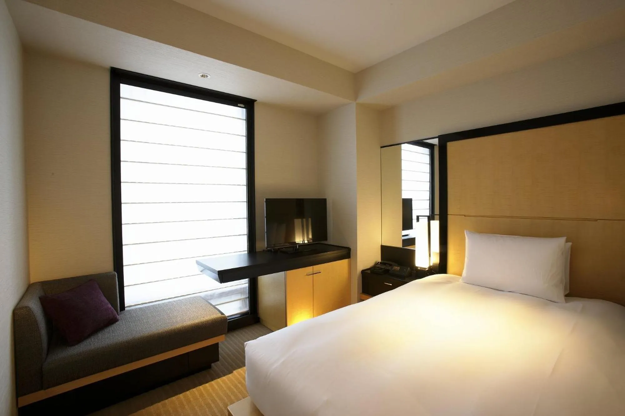 Photo of the whole room, Bed in KOKO HOTEL Premier Kanazawa Korinbo