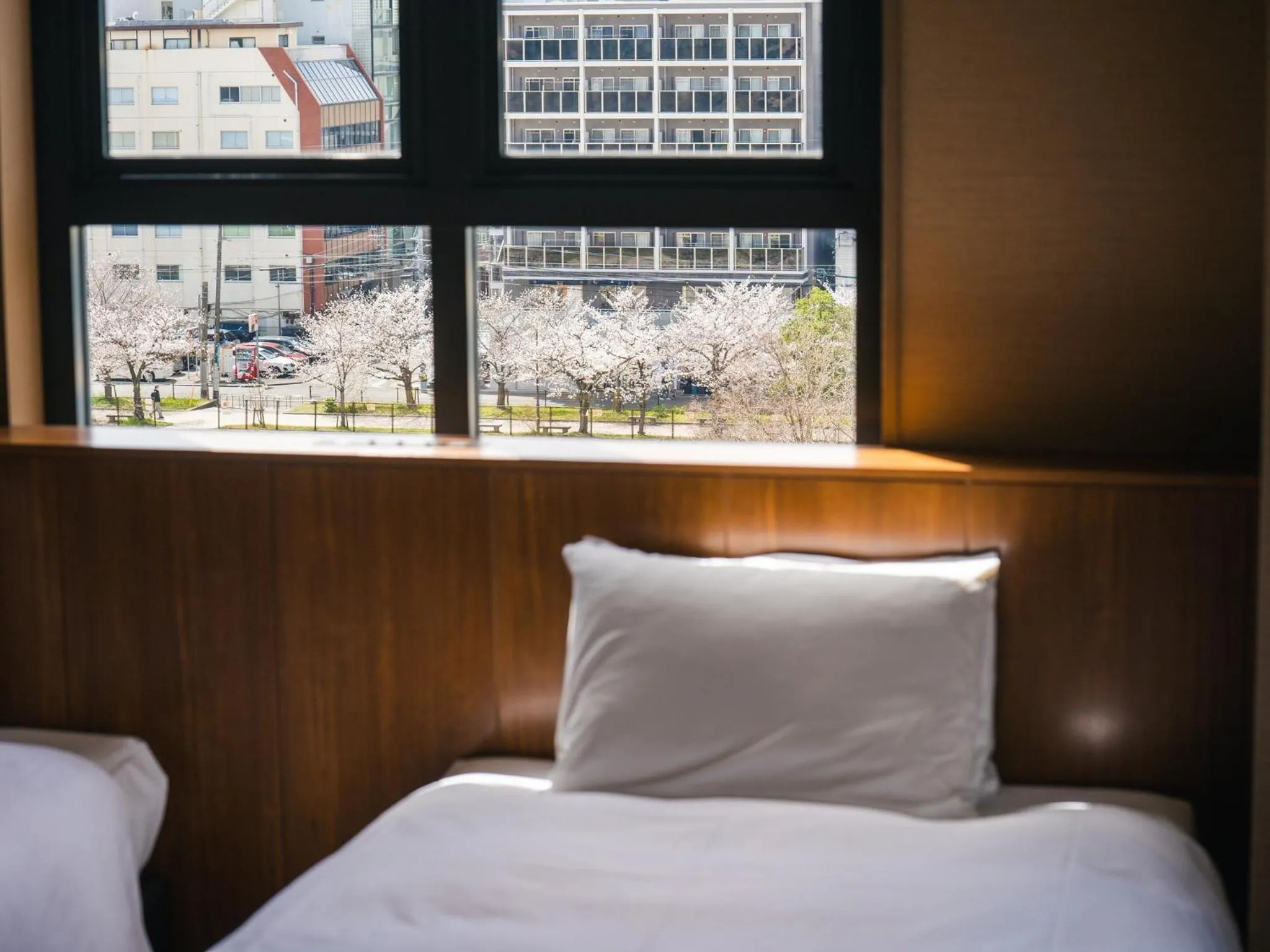 Bed in THE BASICS FUKUOKA