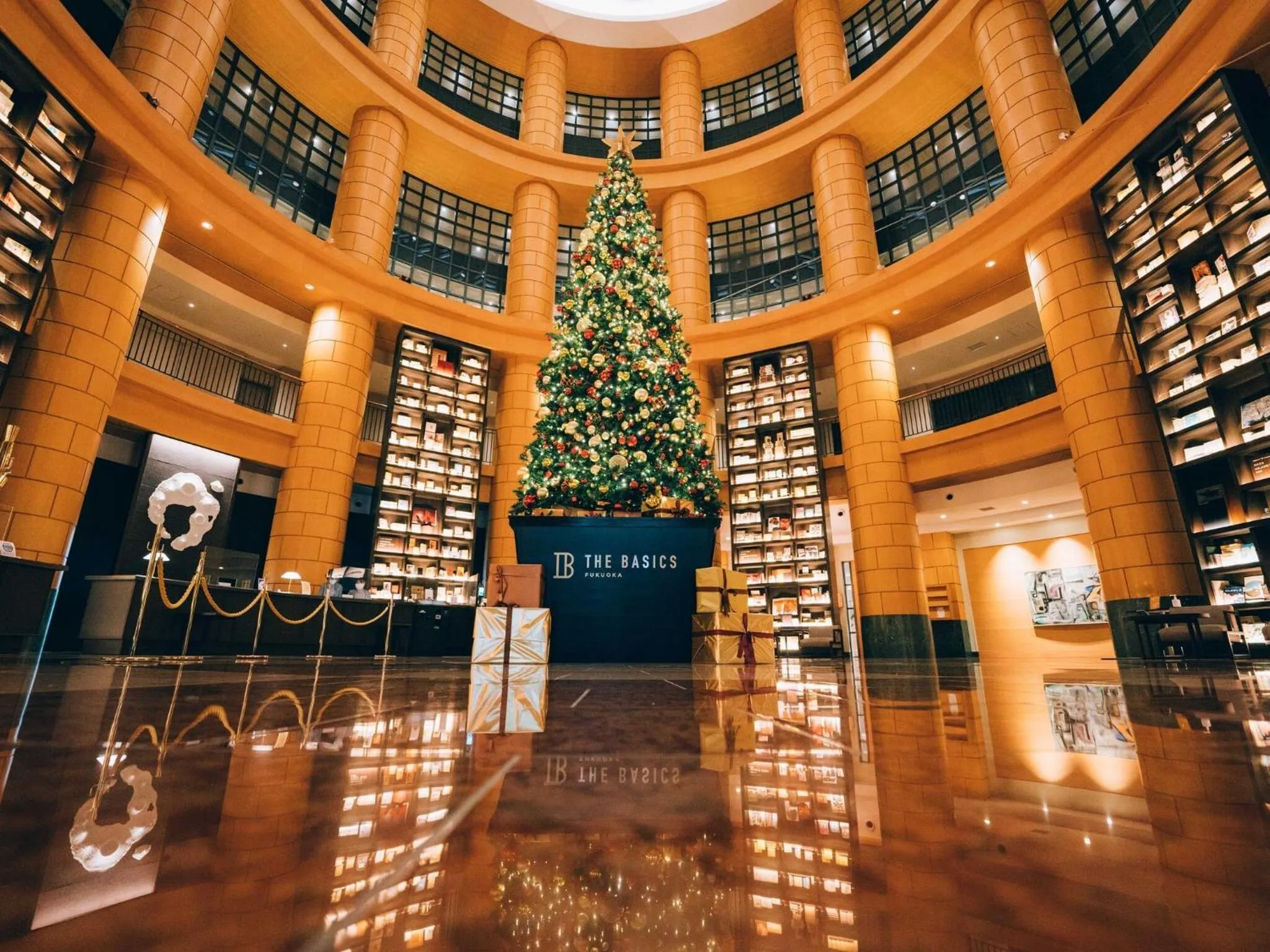 Lobby or reception in THE BASICS FUKUOKA