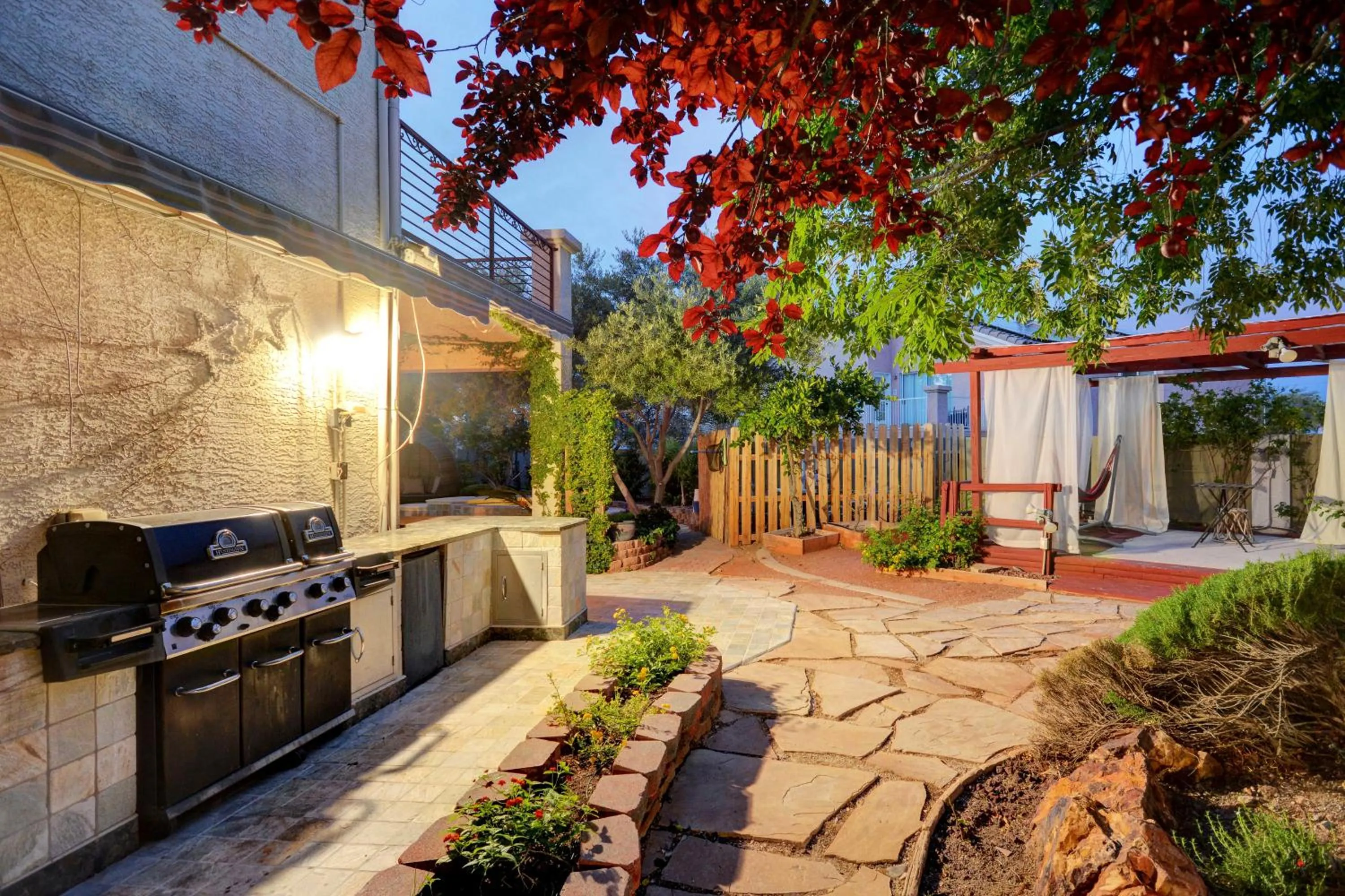 BBQ facilities in The Buddha Estate