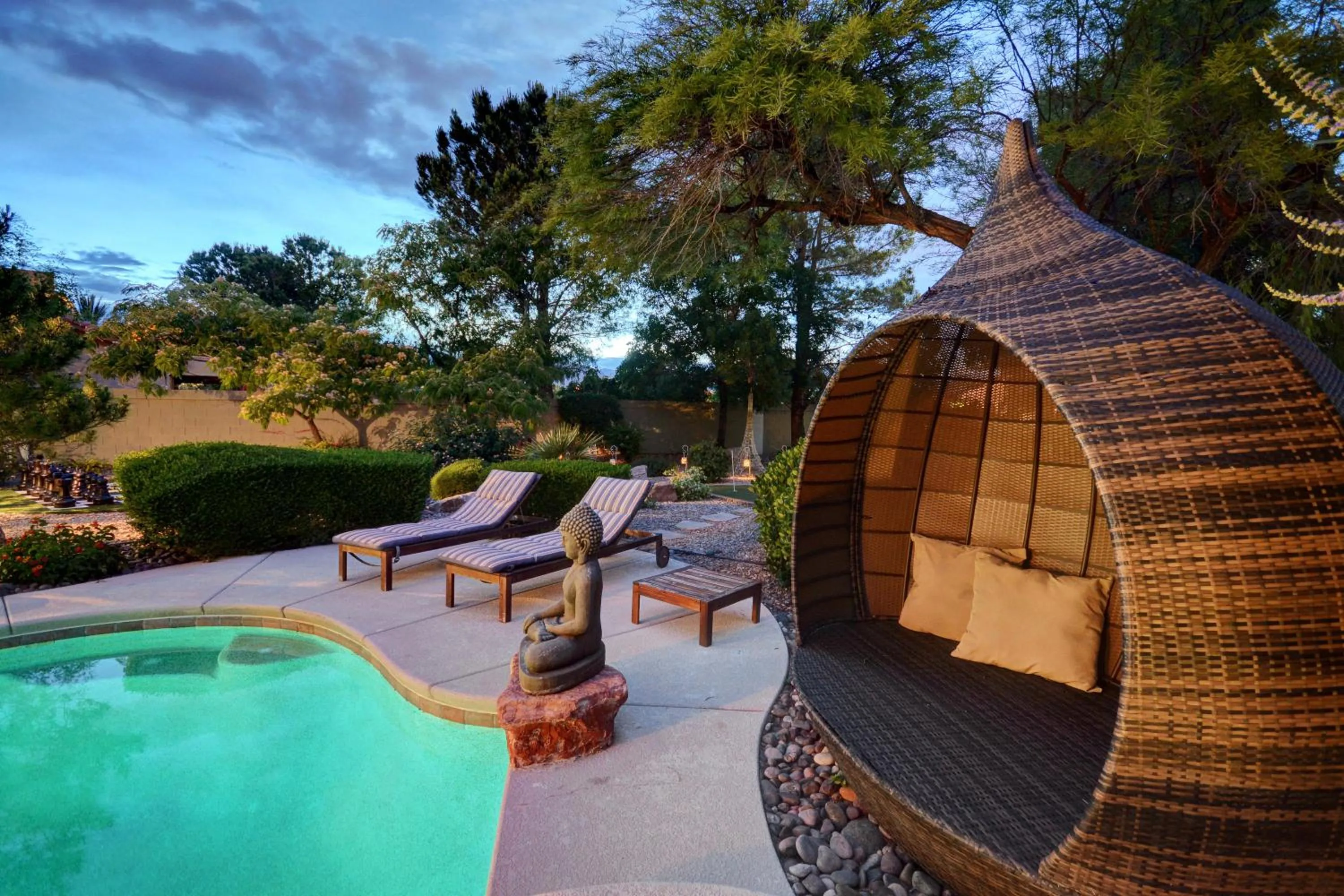 Patio in The Buddha Estate