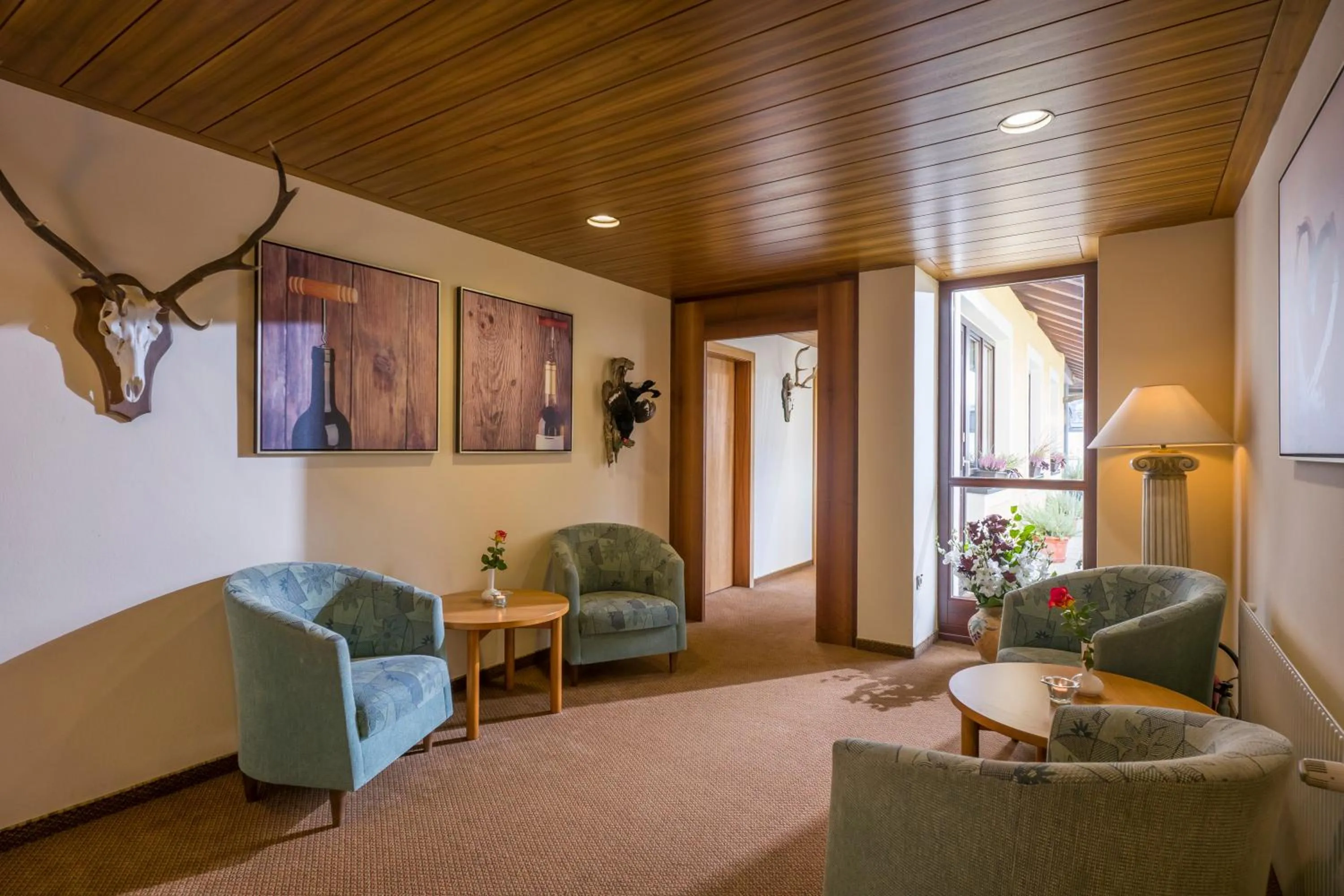 Seating area in Hotel Andreas Hofer