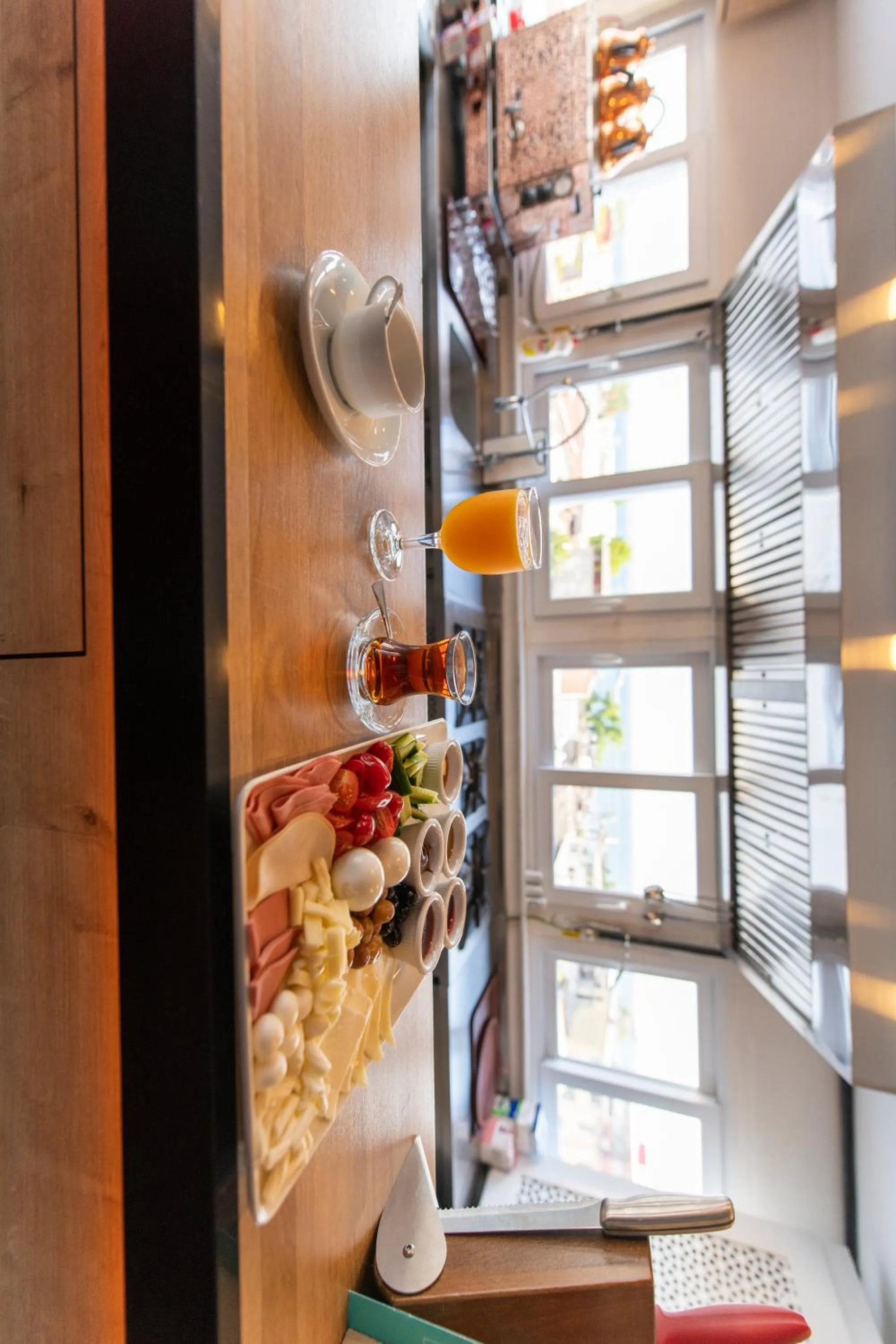 Kitchen or kitchenette in Golden Sand Hotel
