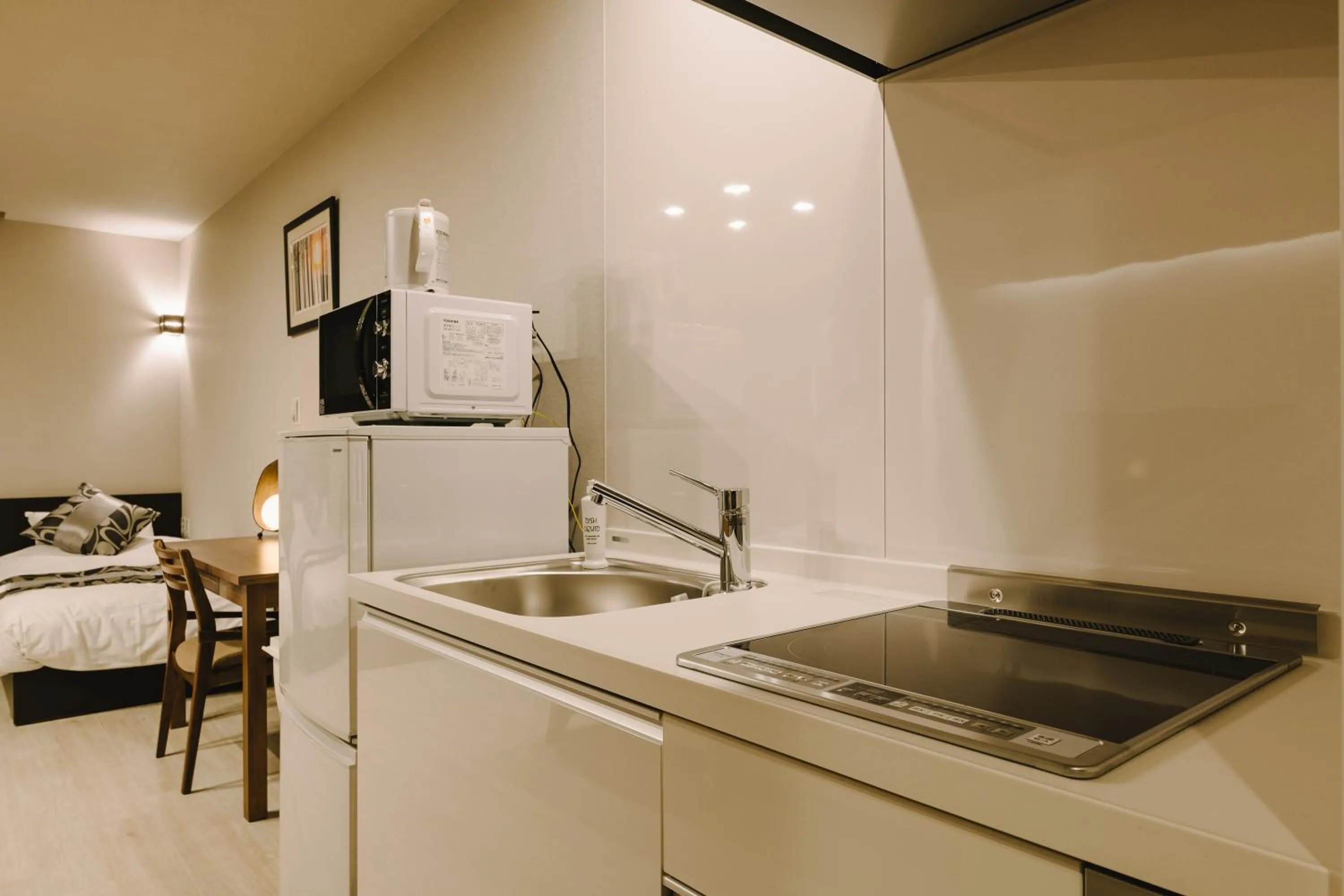 Kitchen or kitchenette in GRAND BASE Karatsu Ekiminami