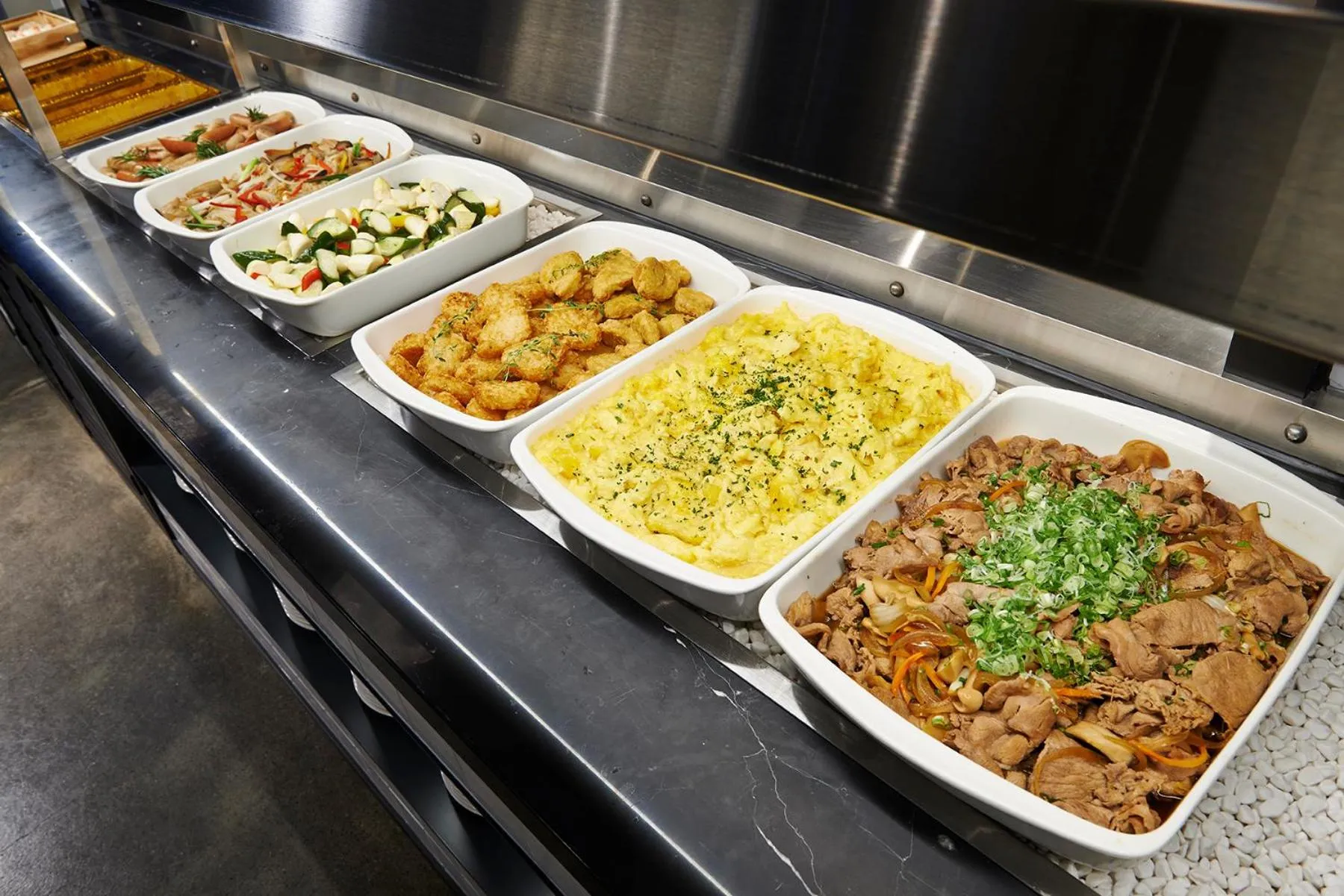 Buffet breakfast in Just Sleep - Sanchong