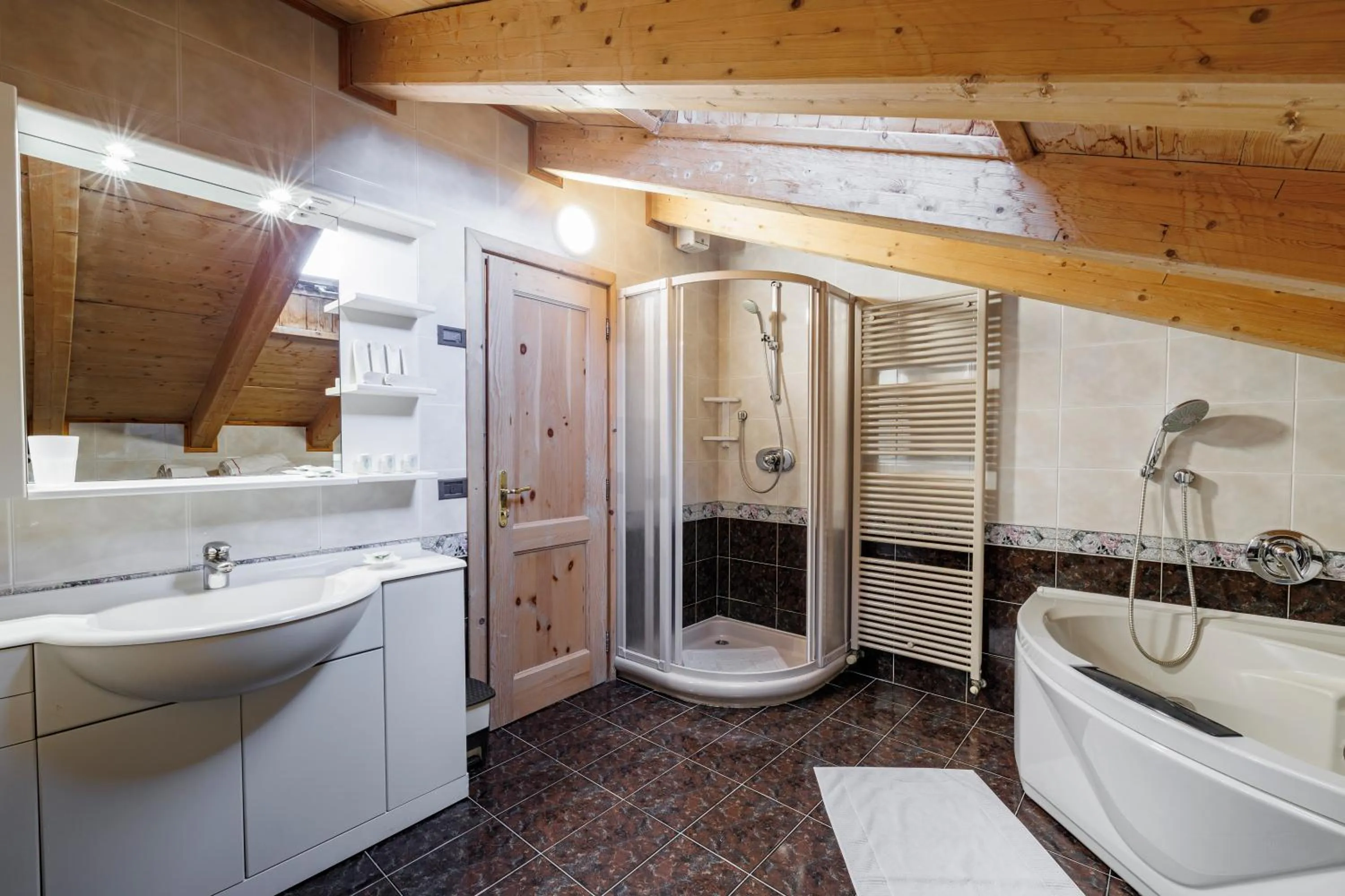 Shower in Hotel San Rocco