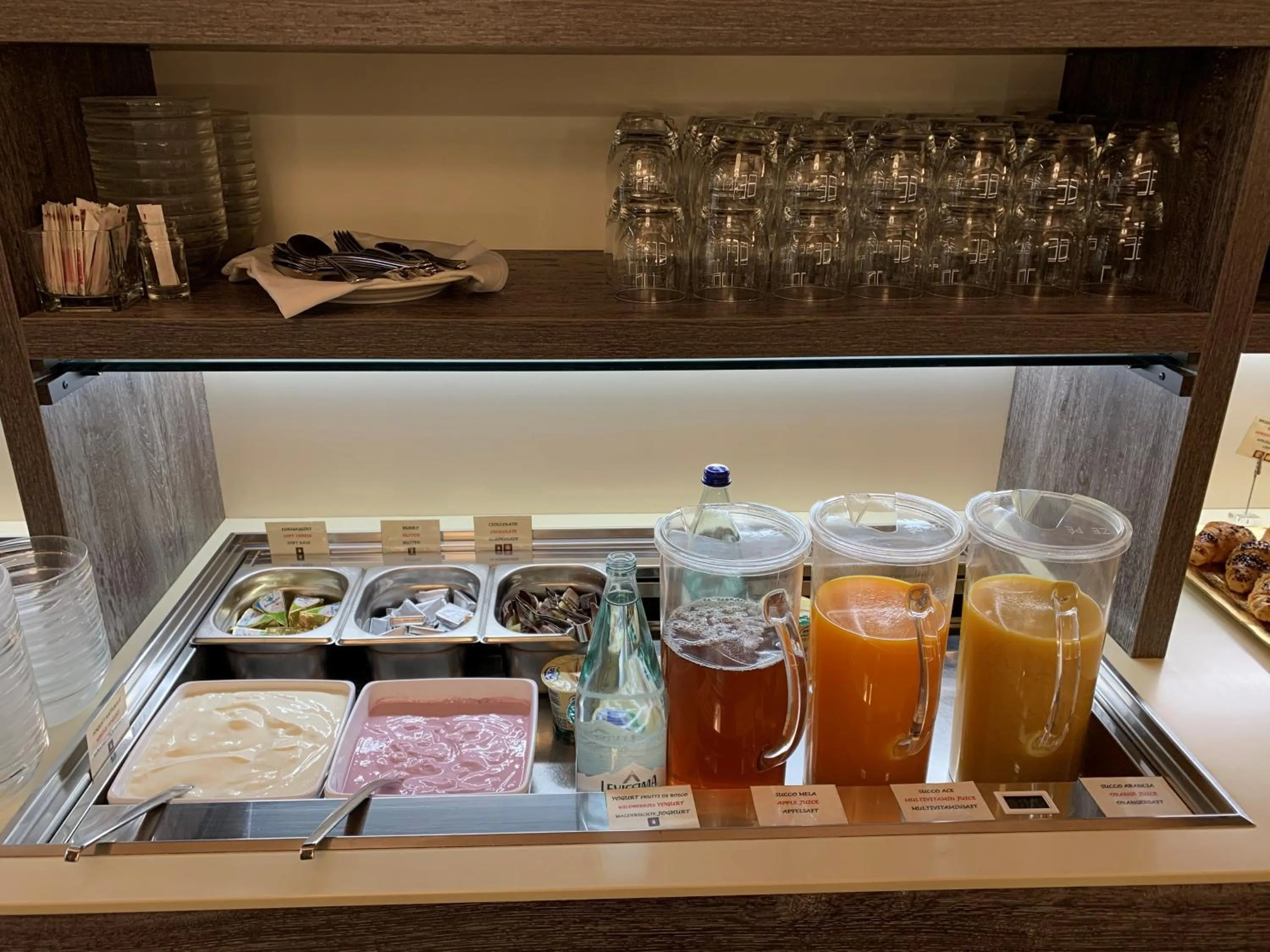 Food and drinks in Hotel San Rocco