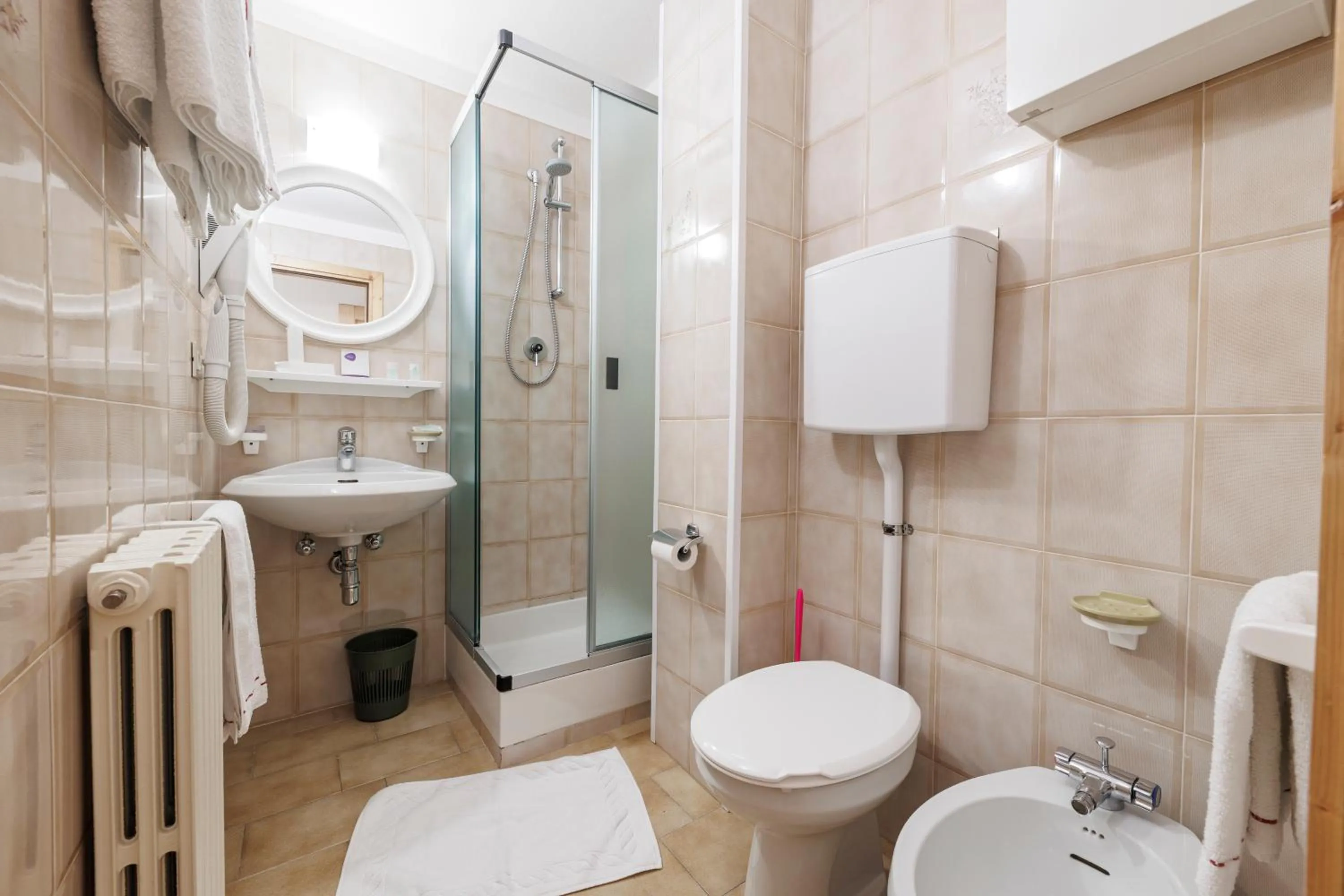 Shower in Hotel San Rocco