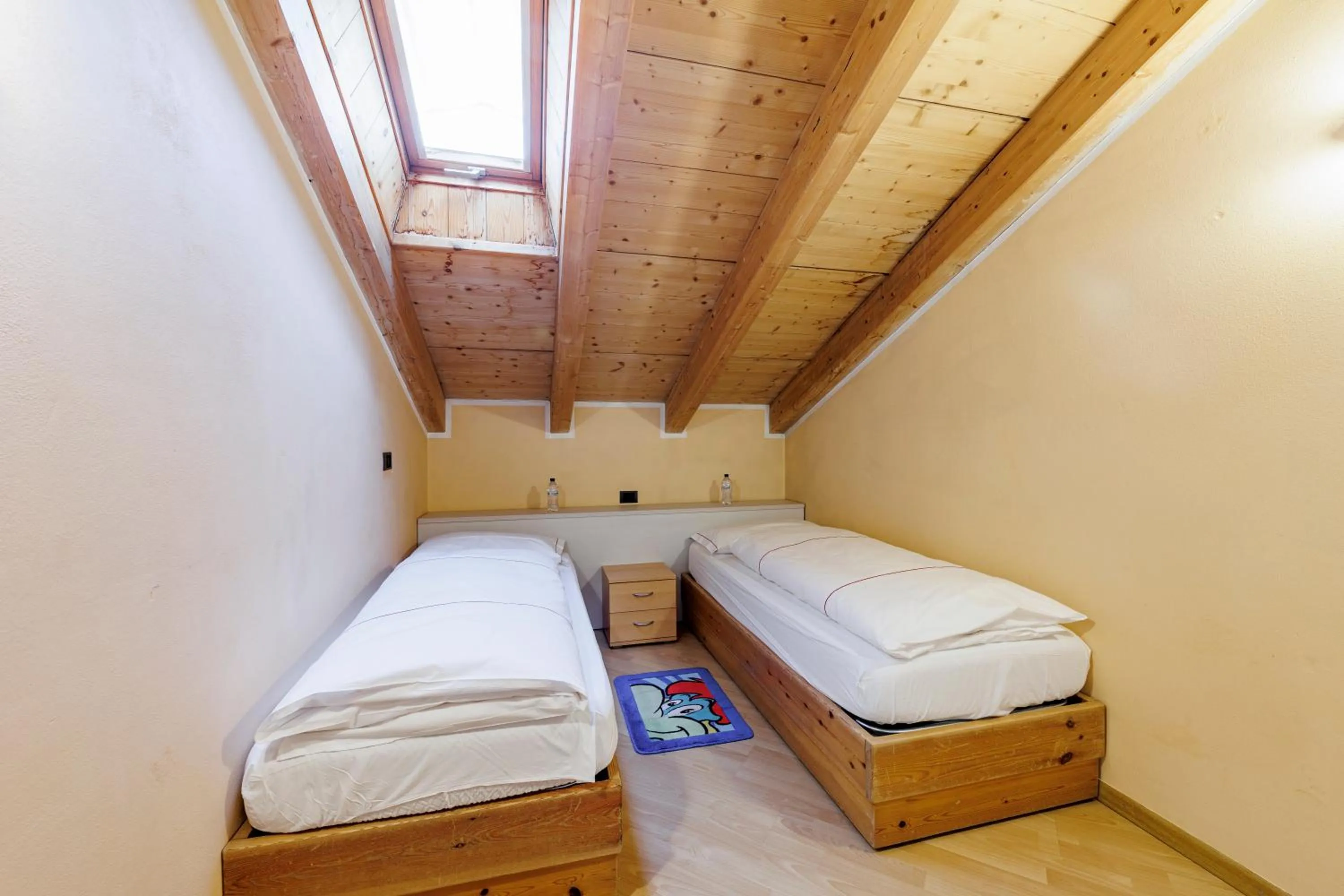 Bed in Hotel San Rocco