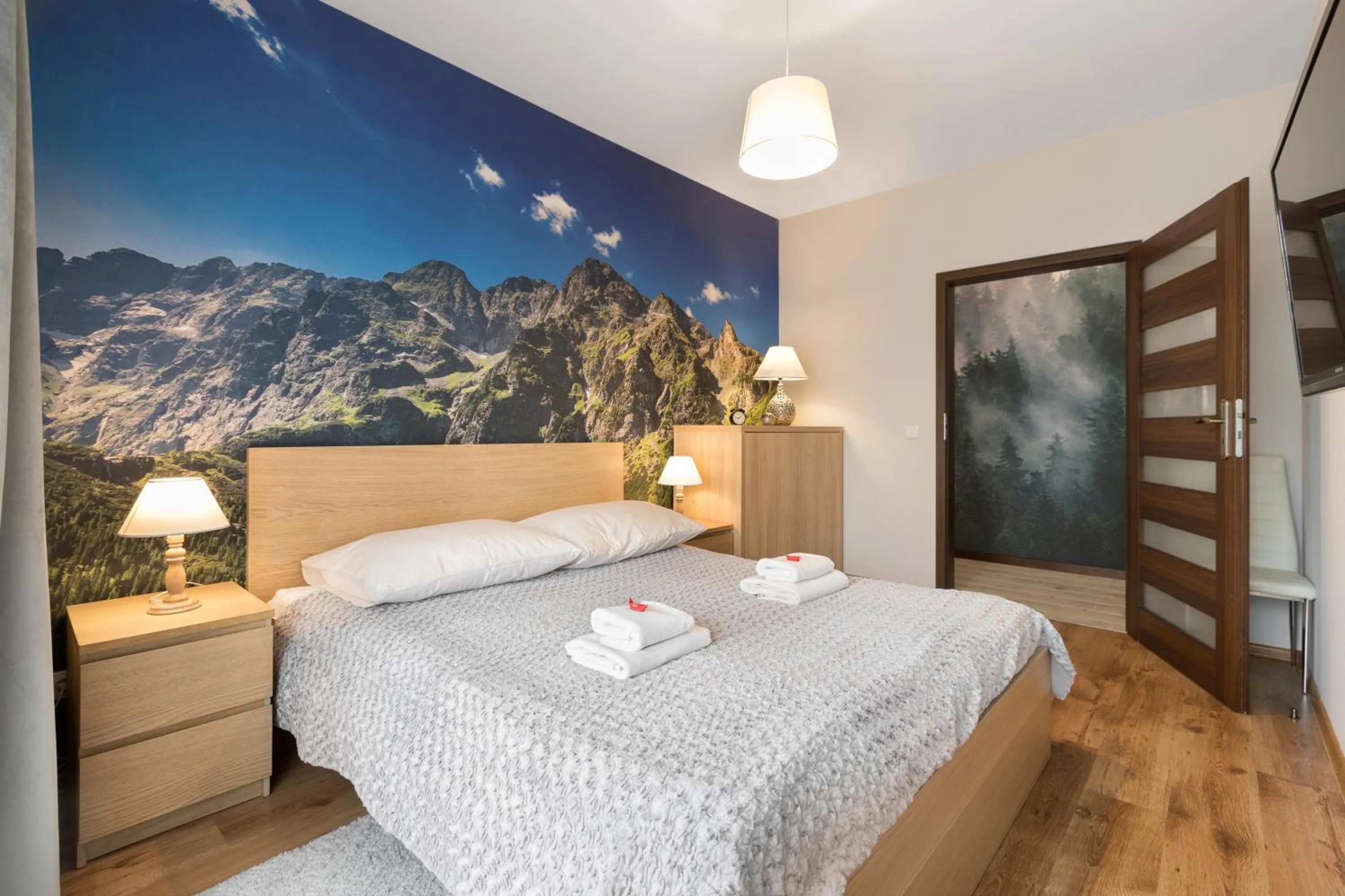 Bed in Apartamenty Oaza Superior Zakopane