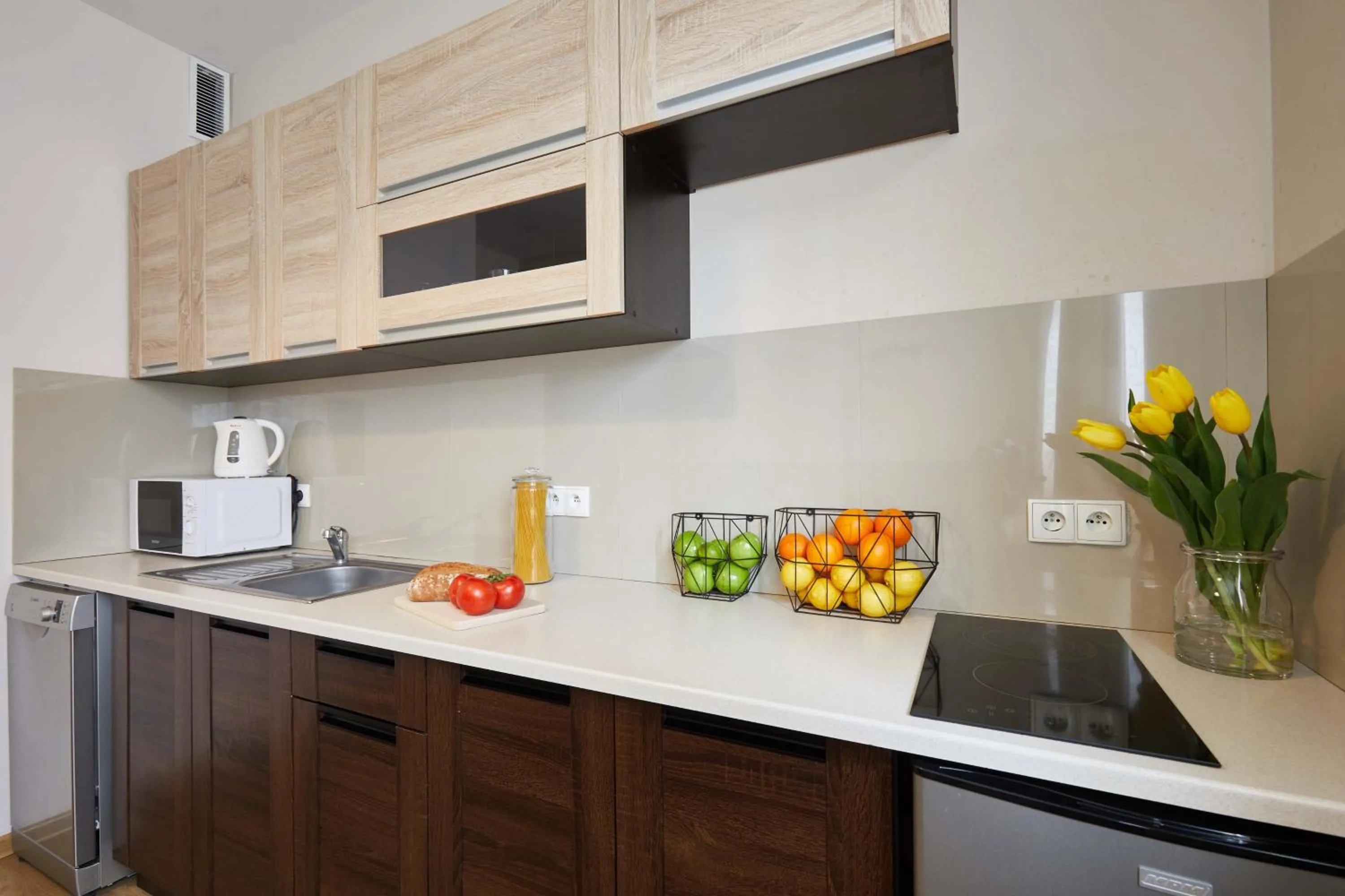 Kitchen or kitchenette in Apartamenty Oaza Superior Zakopane