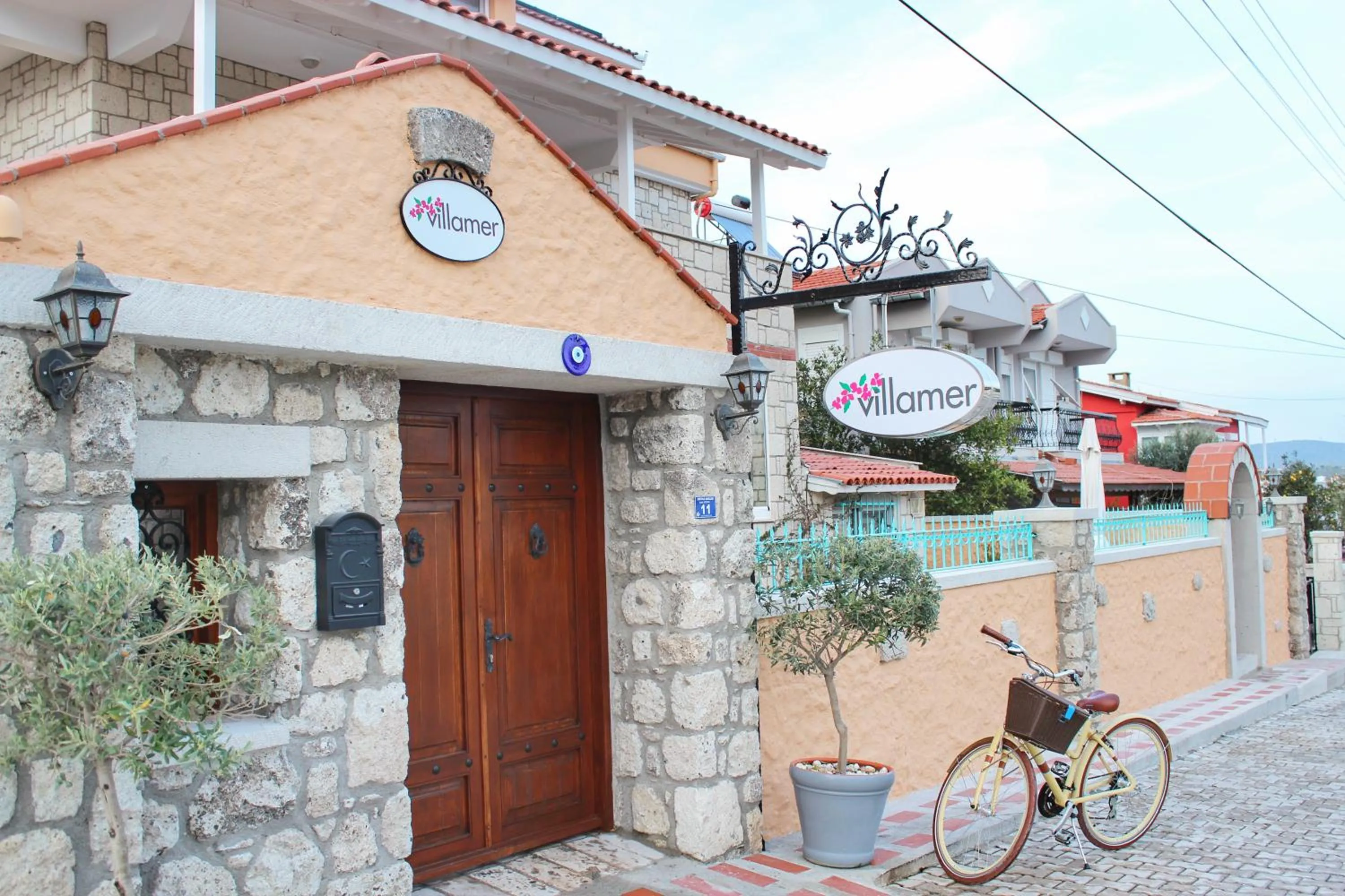 Facade/entrance in Villamer Alaçatı