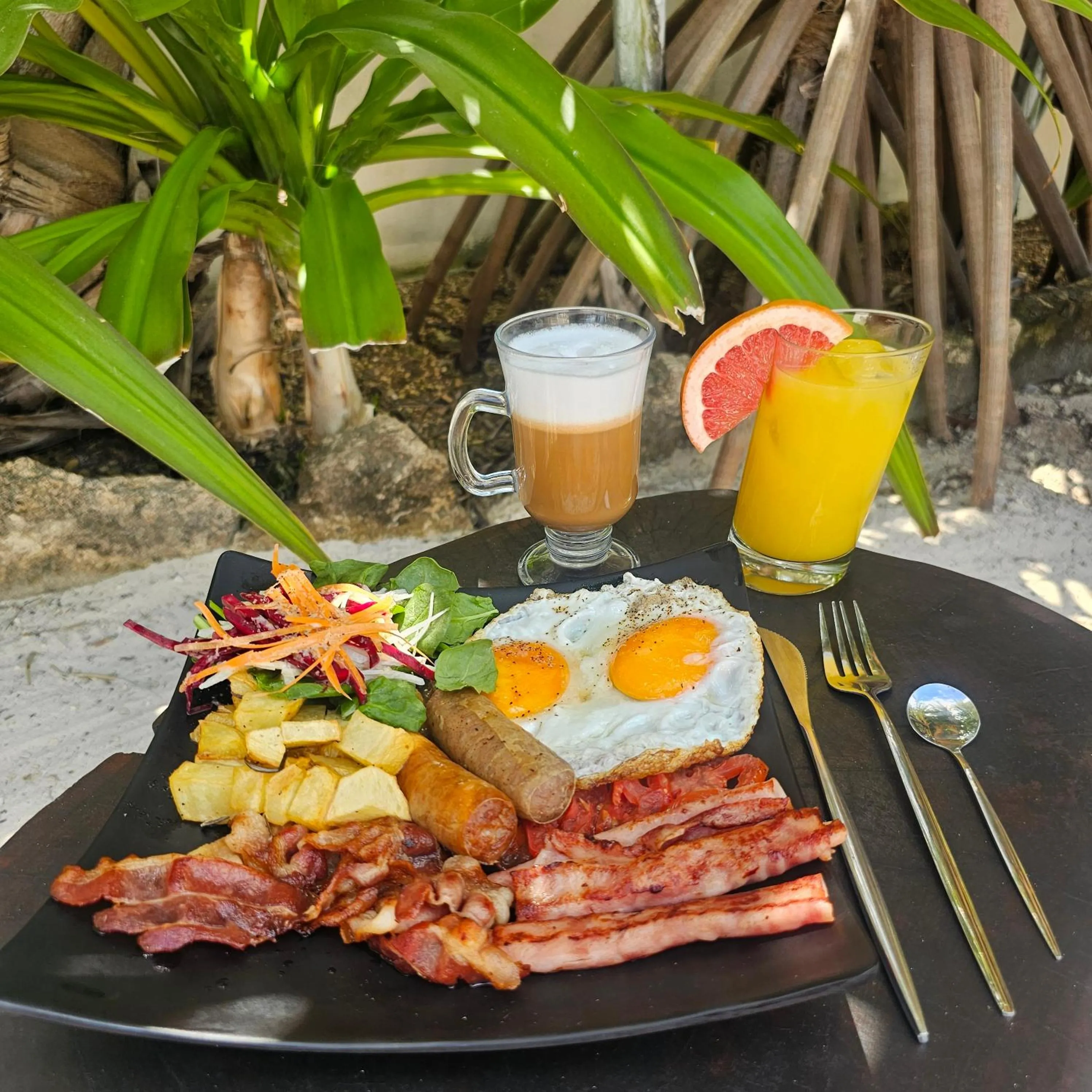Breakfast in Lotus Beach Hotel - Adults Only