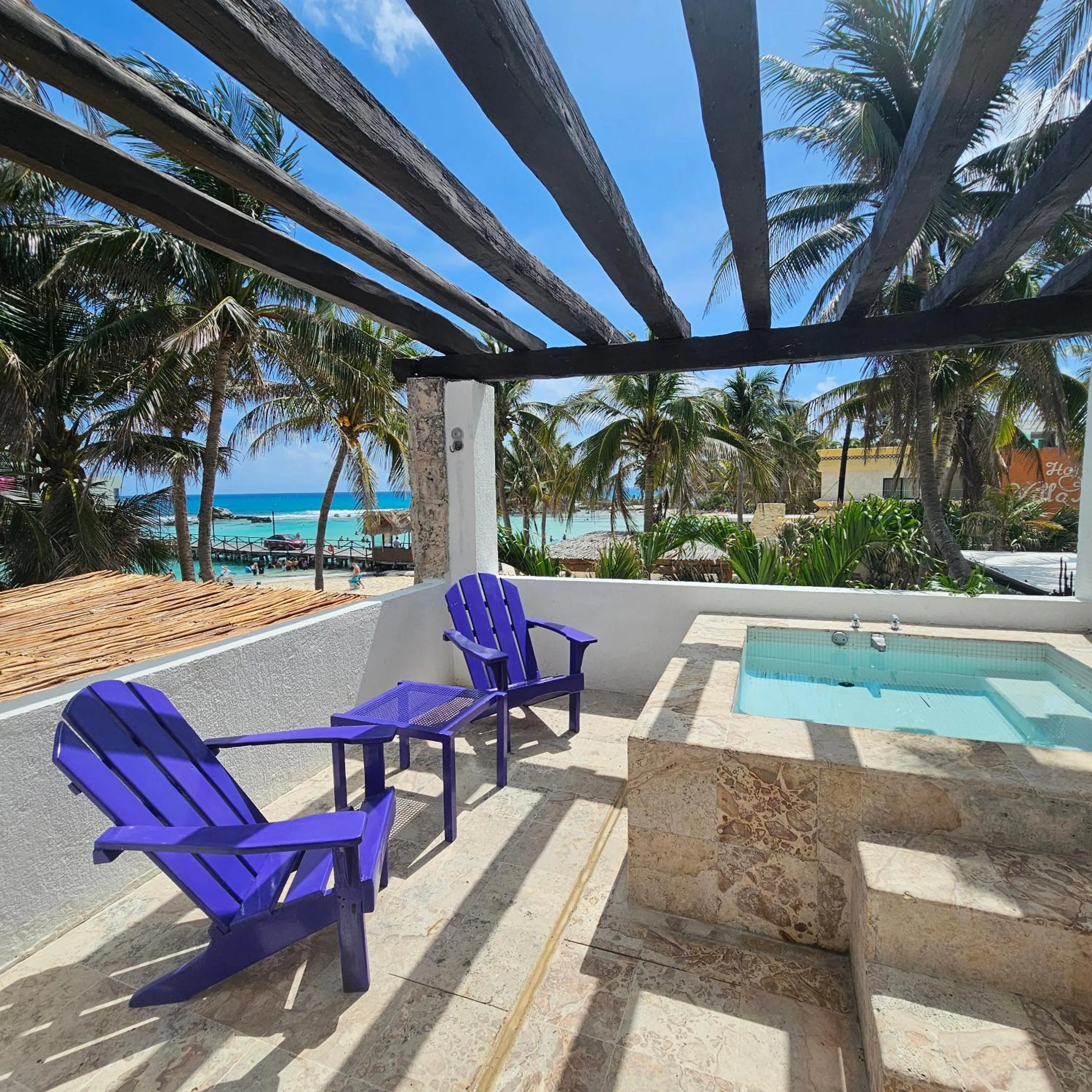 Balcony/Terrace in Lotus Beach Hotel - Adults Only