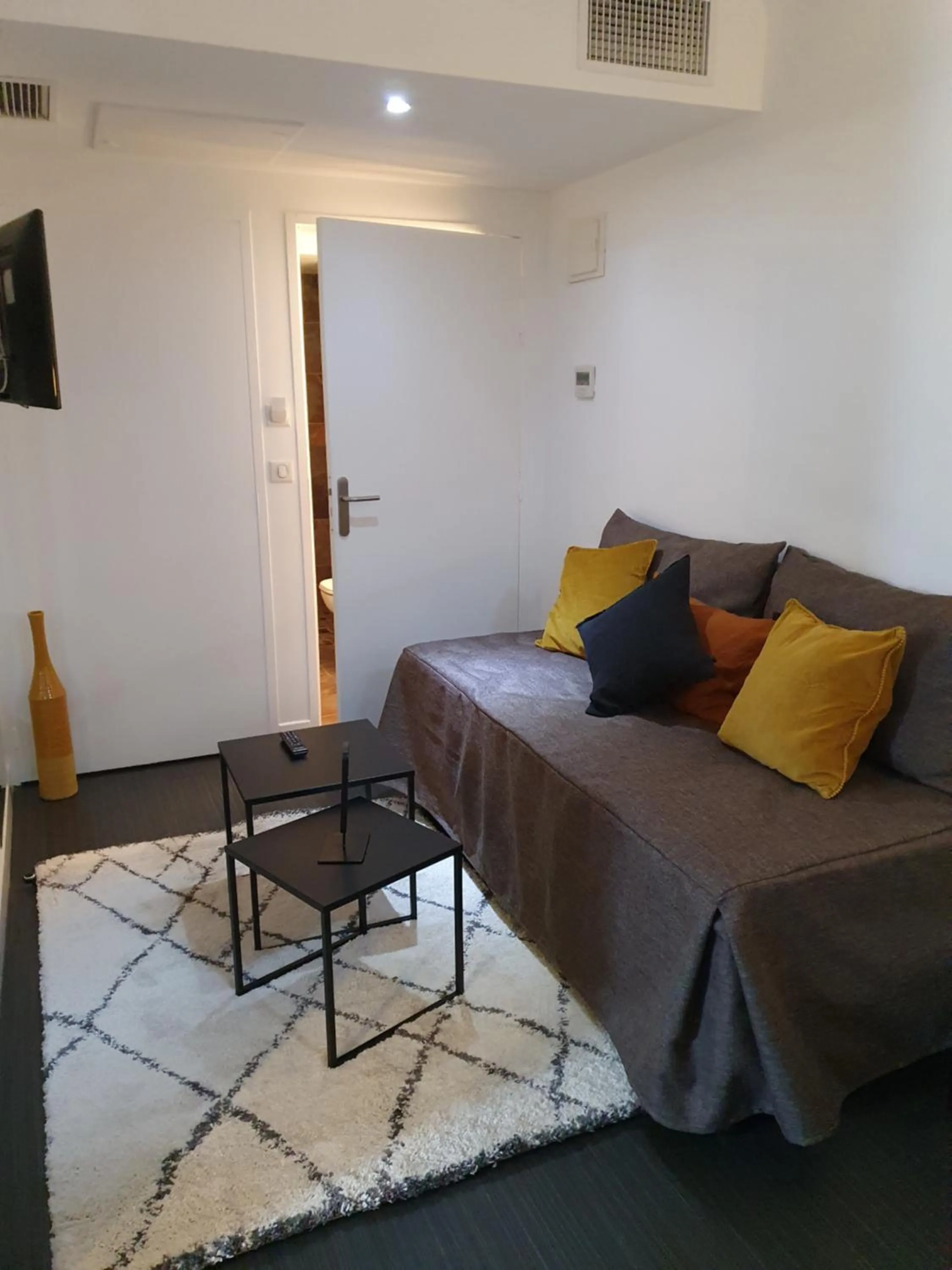 Living room in Hôtel Au Bon Coin