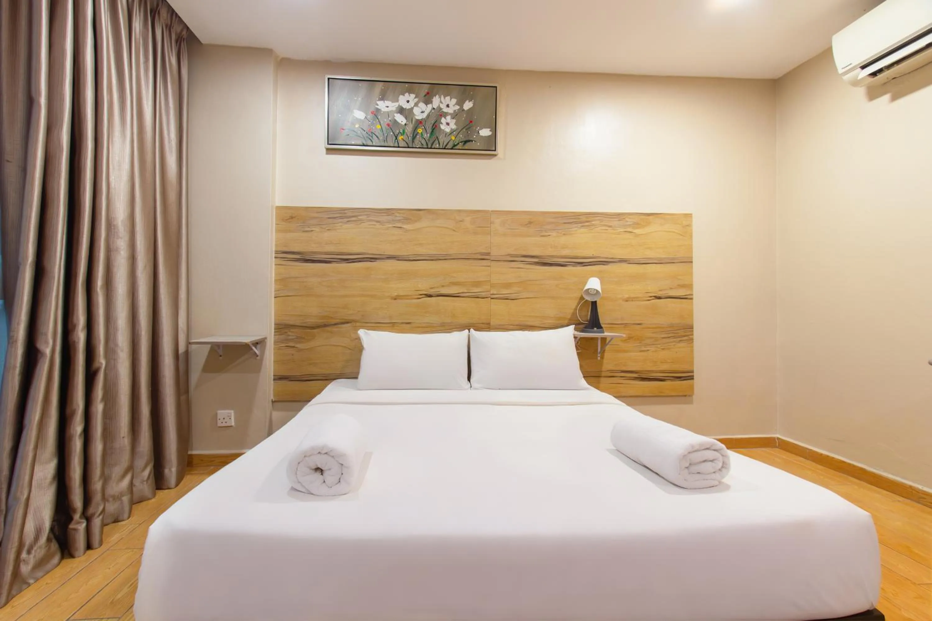 Bed in Bangi Perdana Hotel