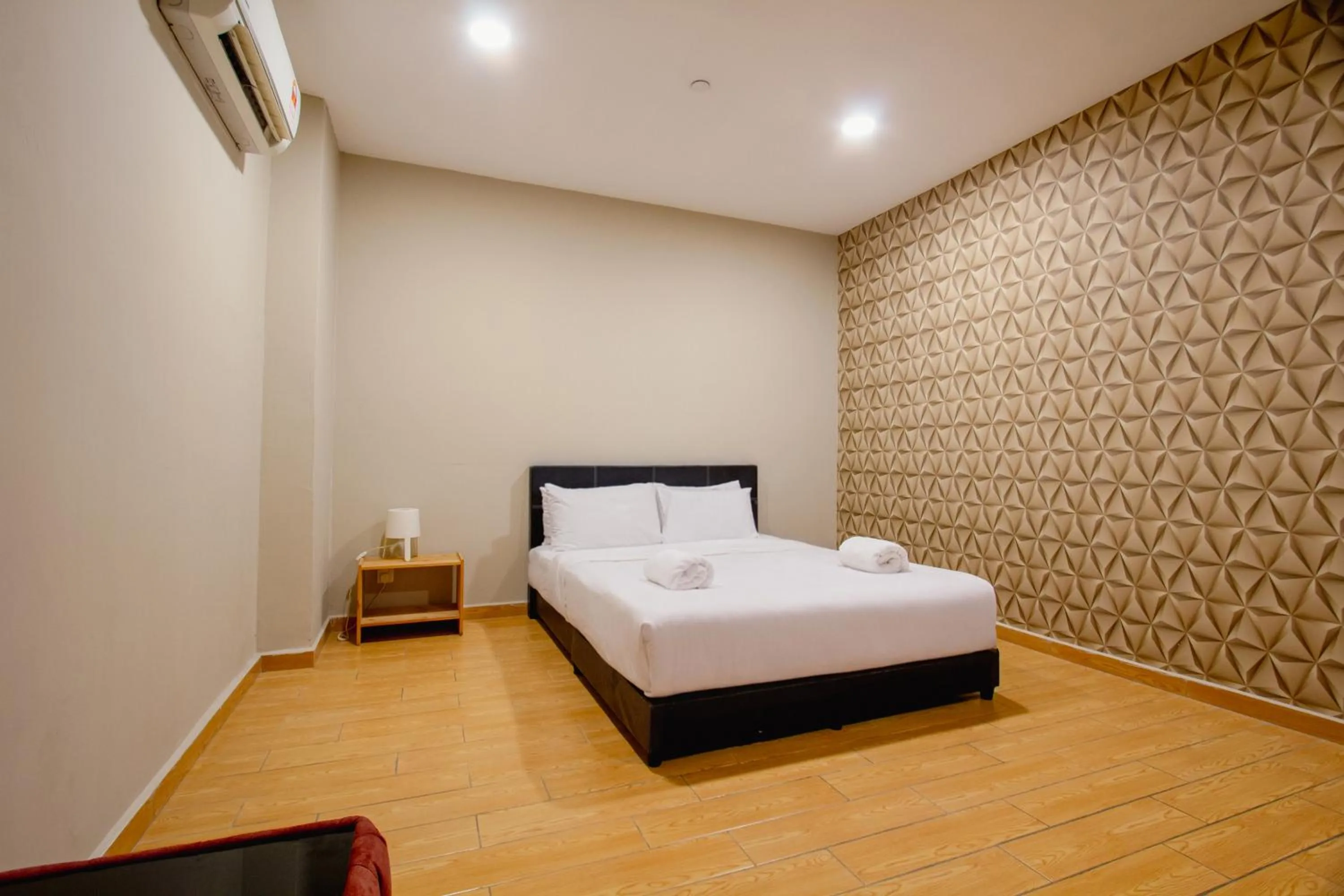 Bed in Bangi Perdana Hotel