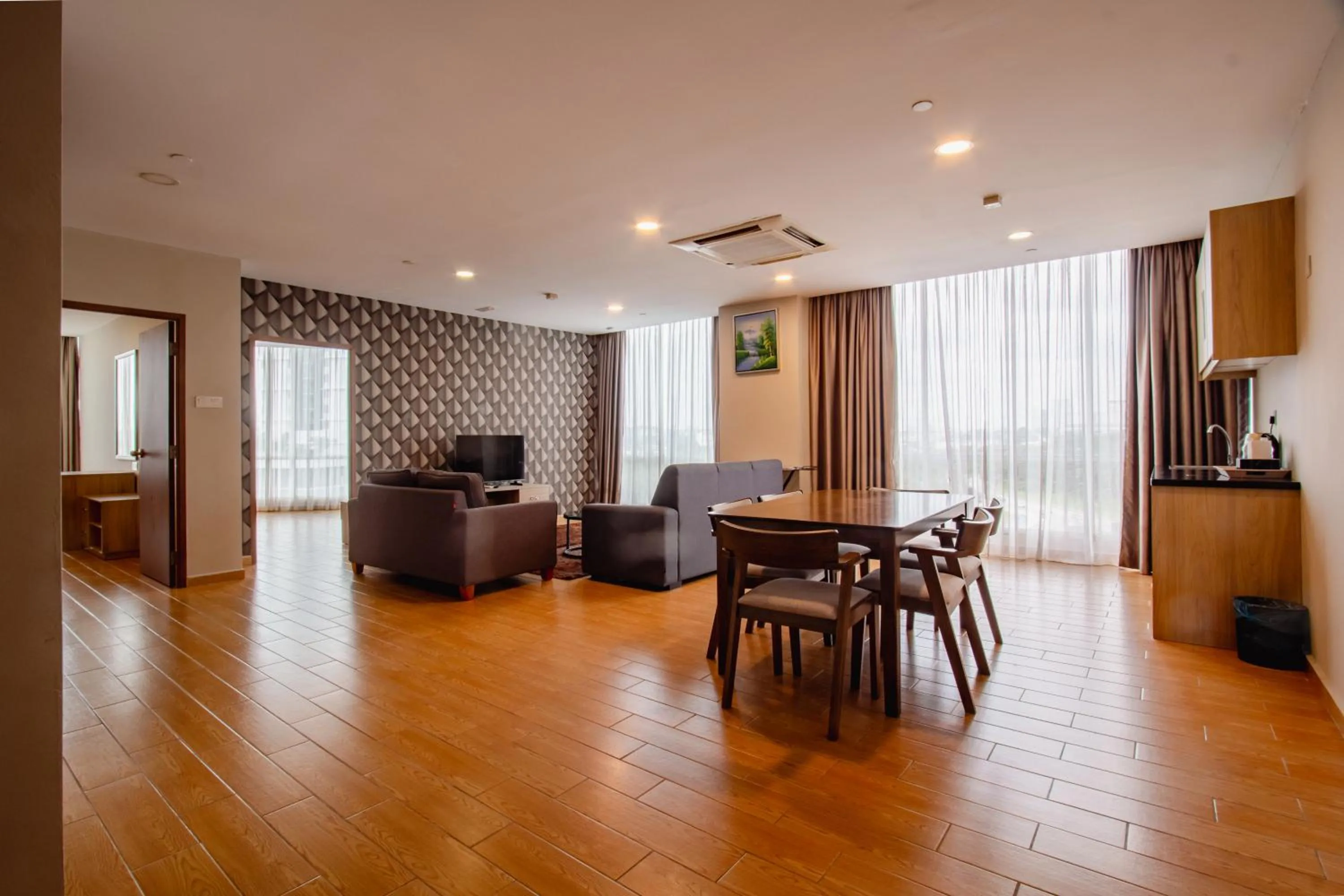 Seating area in Bangi Perdana Hotel