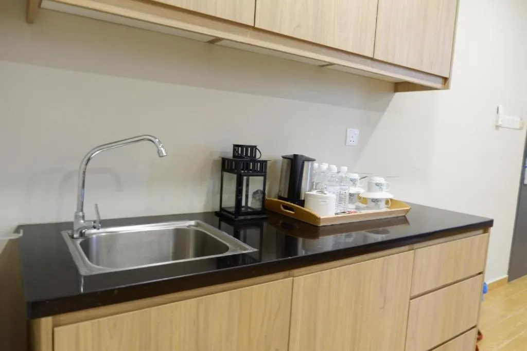 Kitchen or kitchenette in Bangi Perdana Hotel