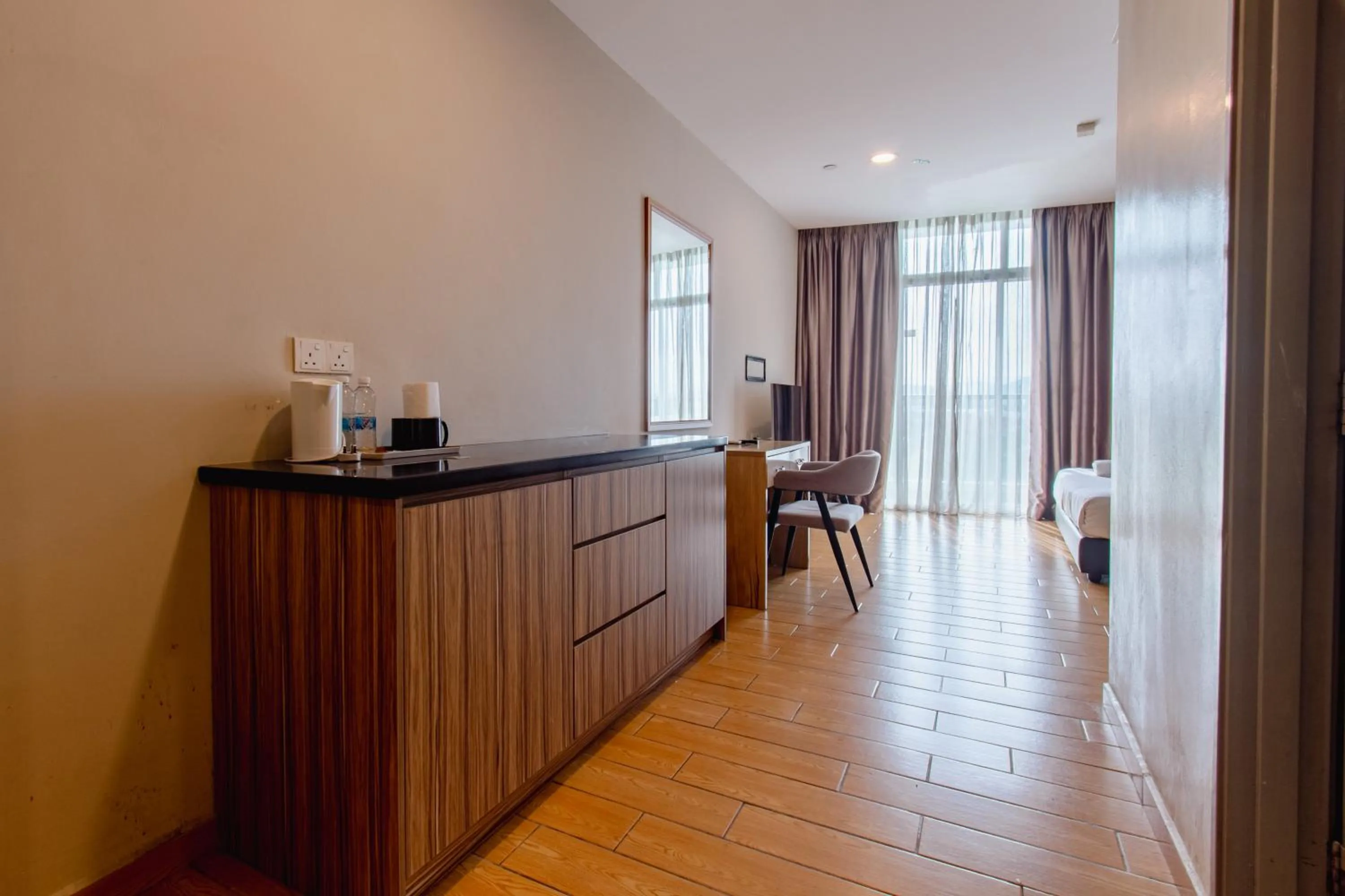 Kitchen or kitchenette in Bangi Perdana Hotel