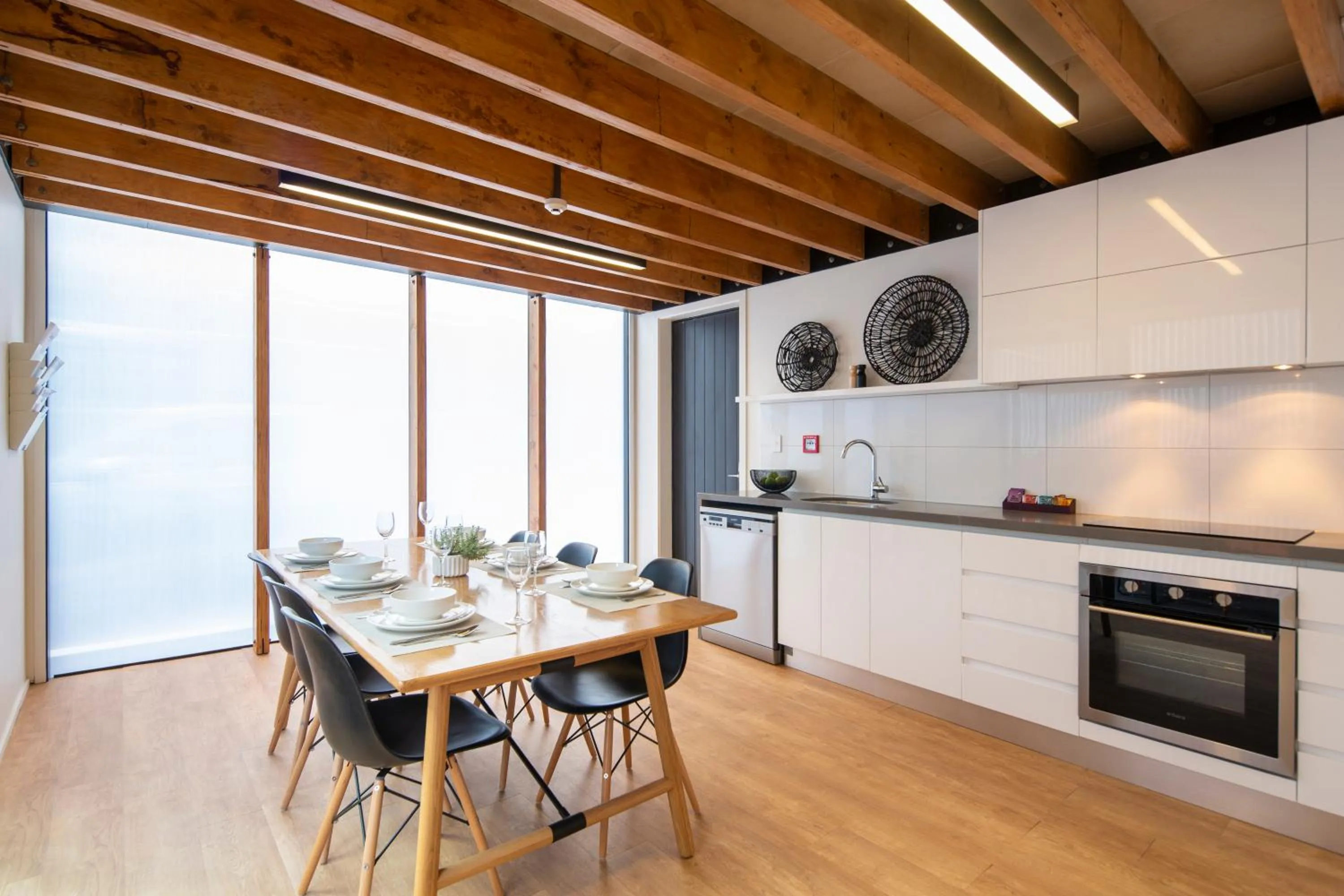 Kitchen or kitchenette in Koura Apartments Central Queenstown