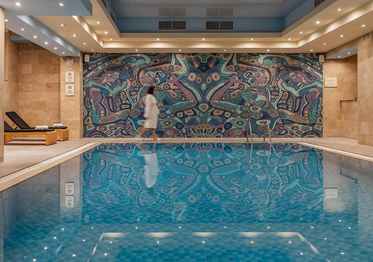 Swimming pool in National by Stellar Hotels, Yerevan